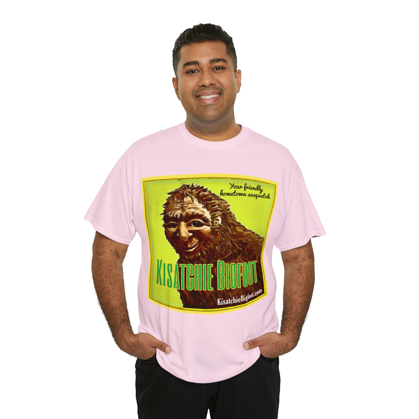 Kisatchie Bigfoot Unisex Heavy Cotton Tee