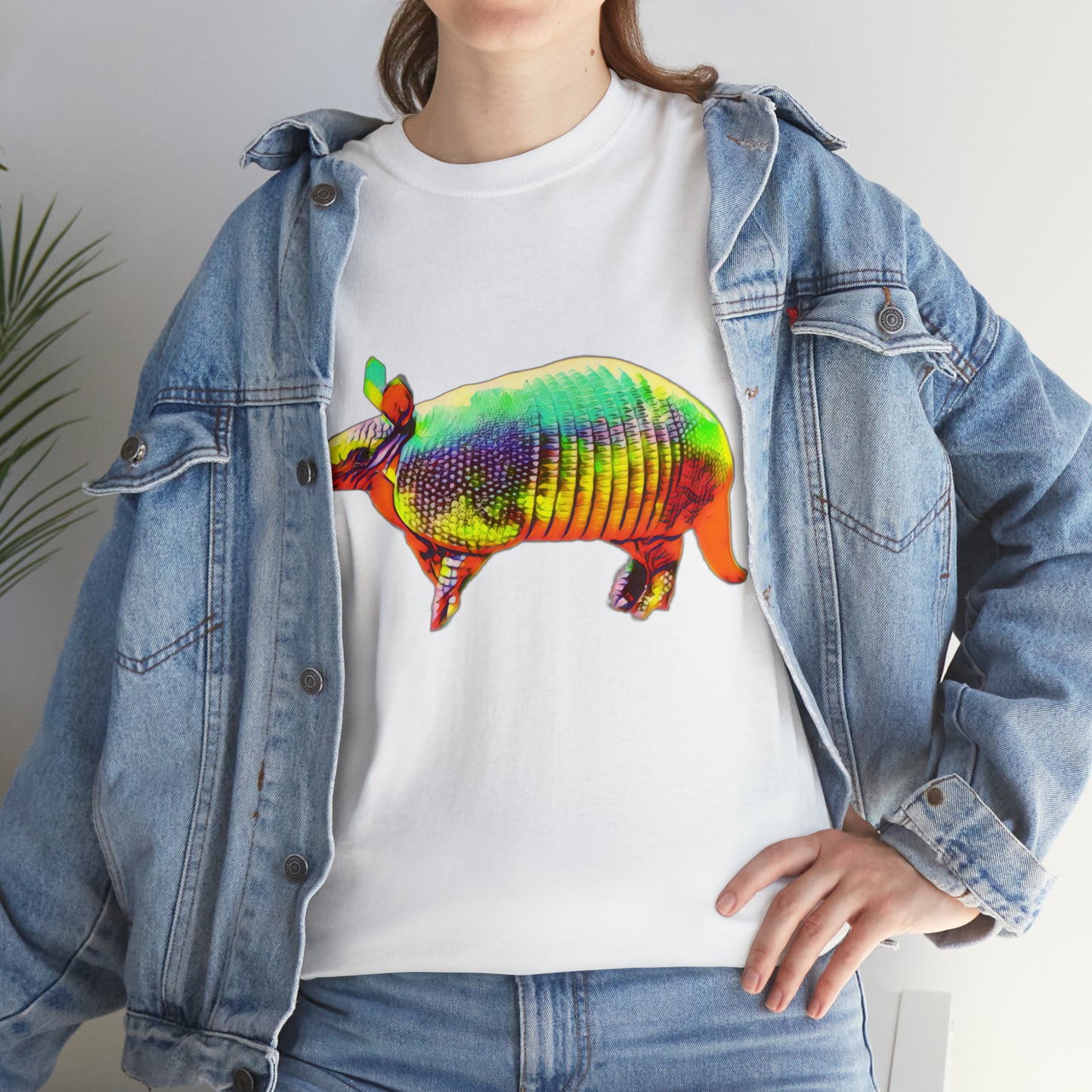 Golden Armadillo Unisex Heavy Cotton Tee