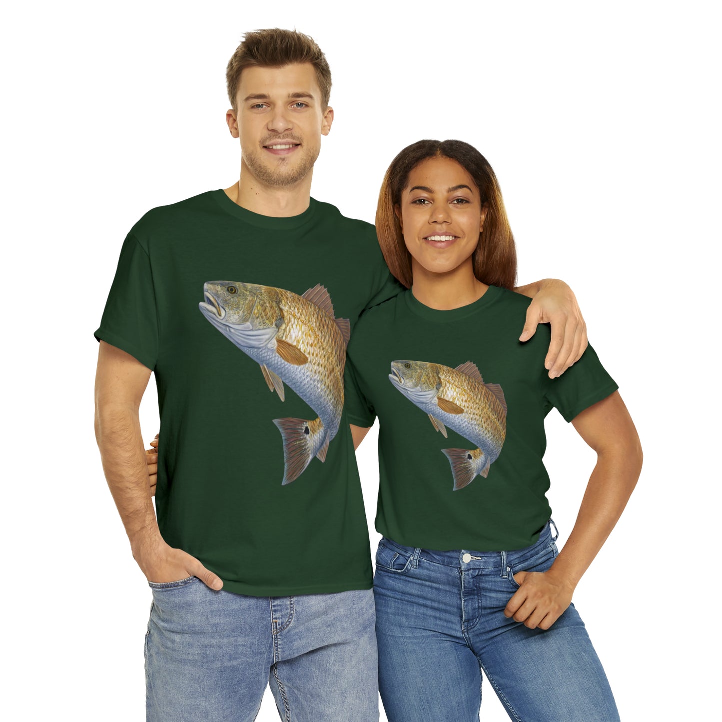 Redfish Unisex Heavy Cotton Tee