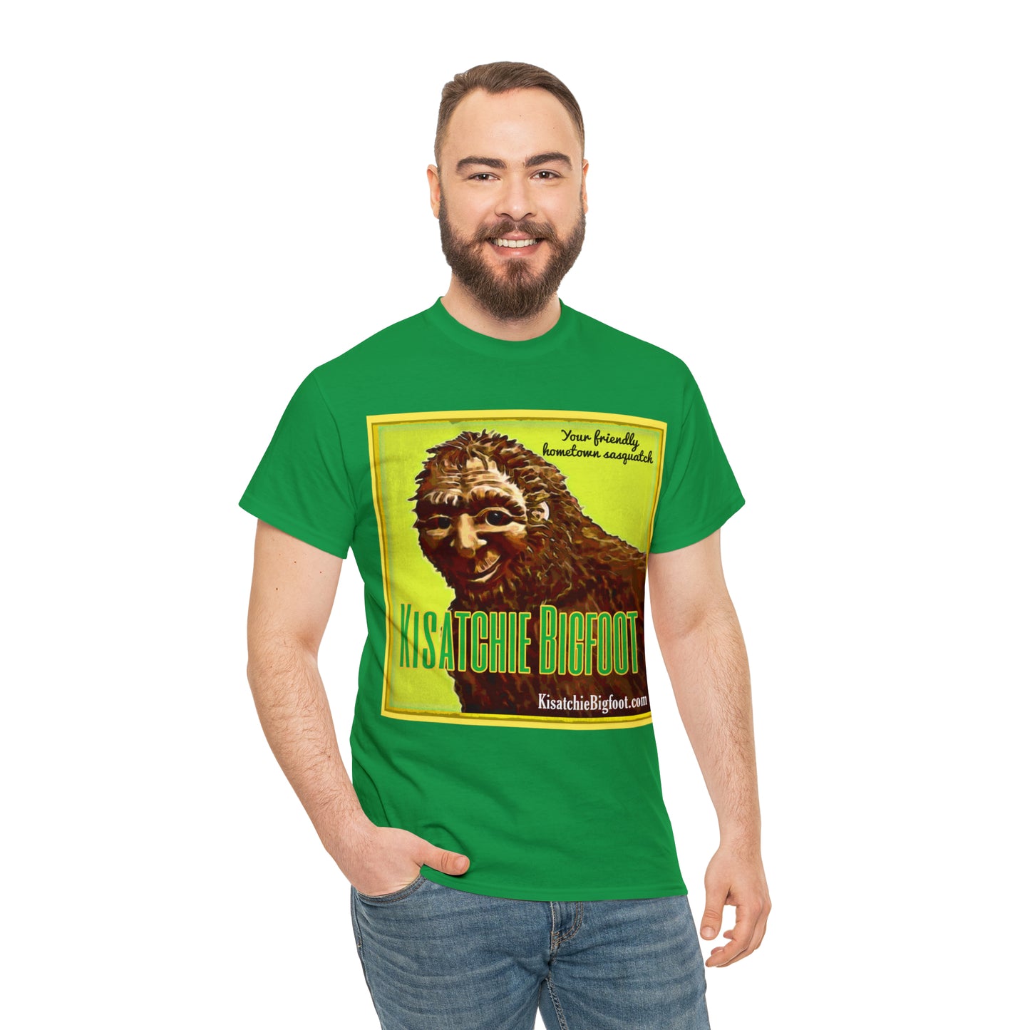 Kisatchie Bigfoot Unisex Heavy Cotton Tee