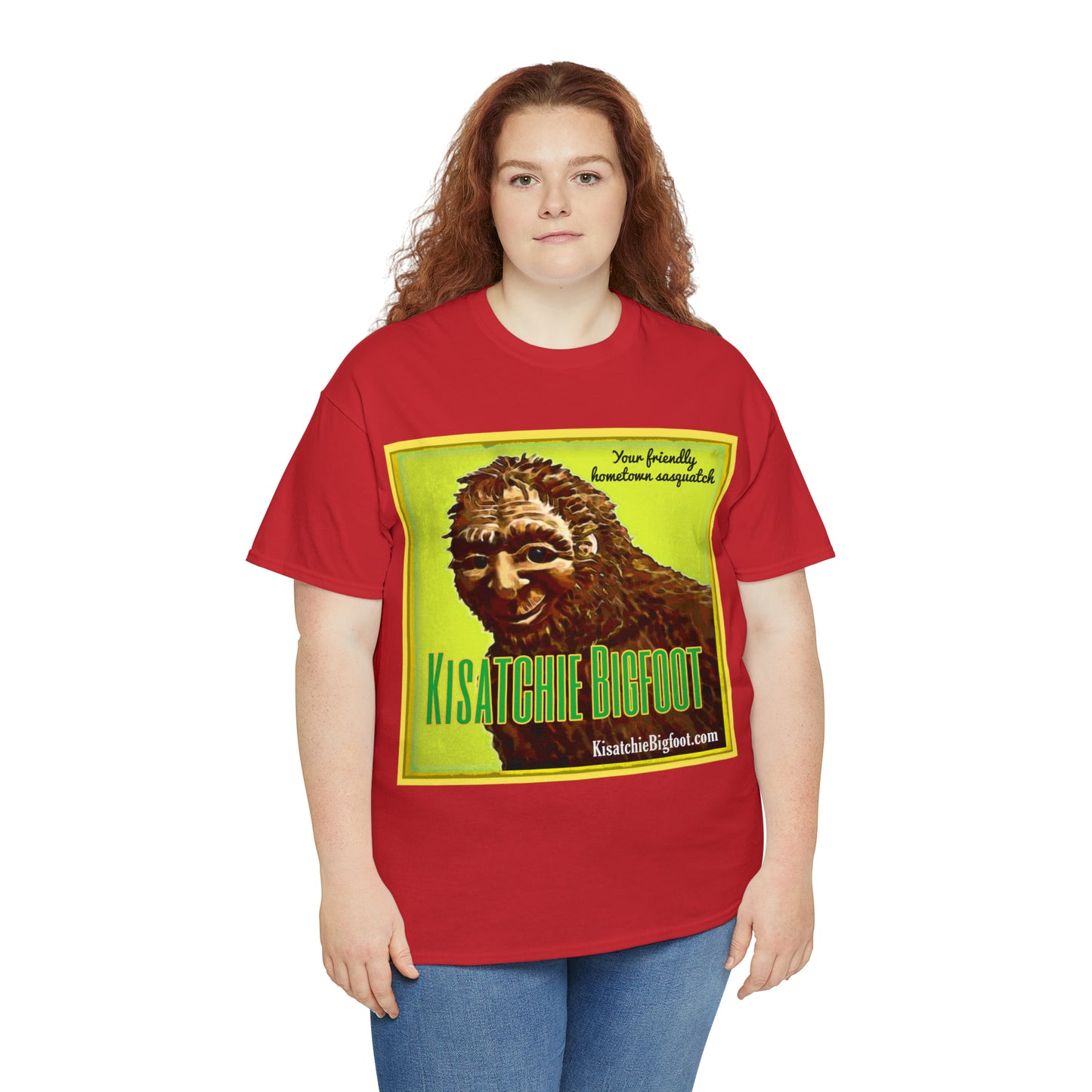 Kisatchie Bigfoot Unisex Heavy Cotton Tee