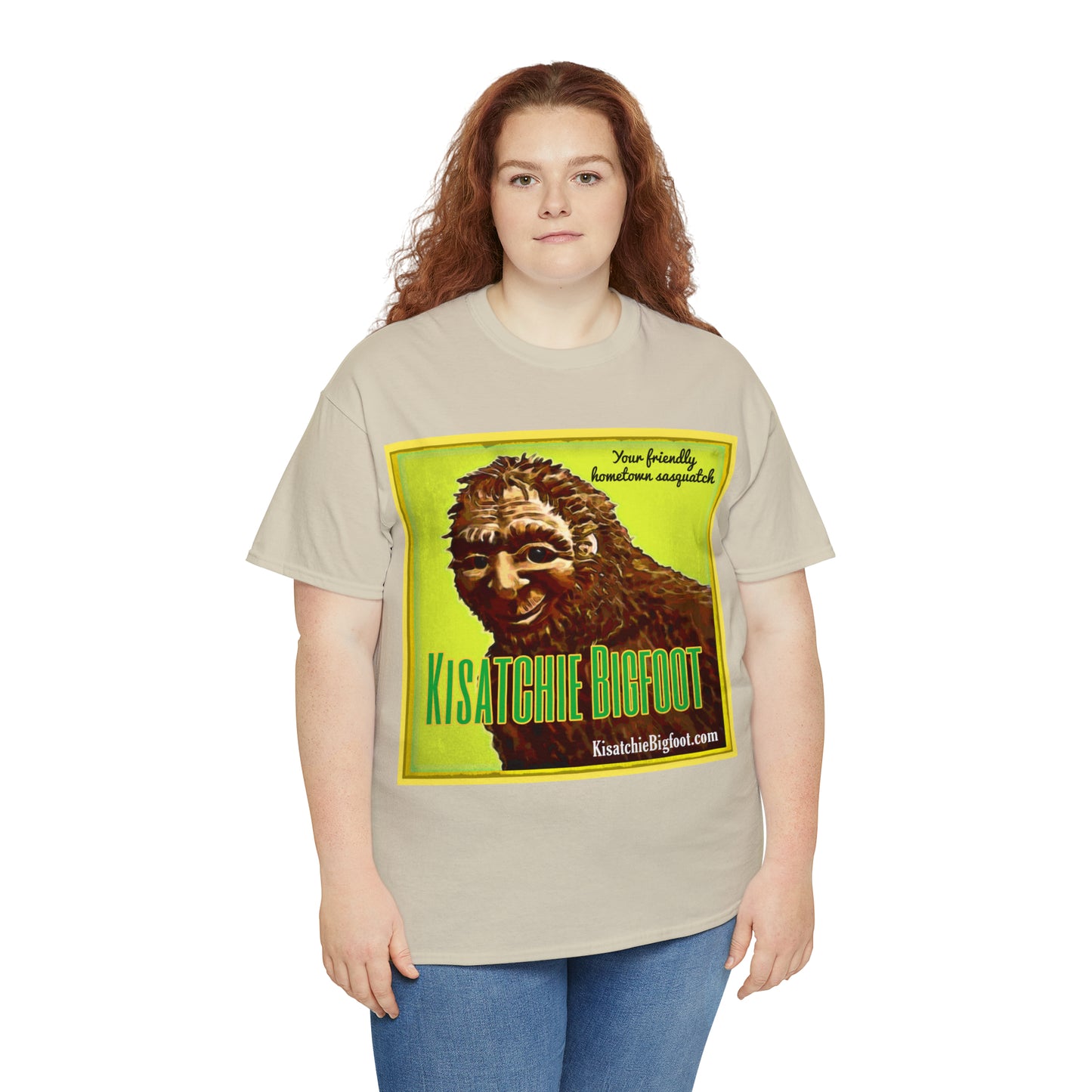 Kisatchie Bigfoot Unisex Heavy Cotton Tee