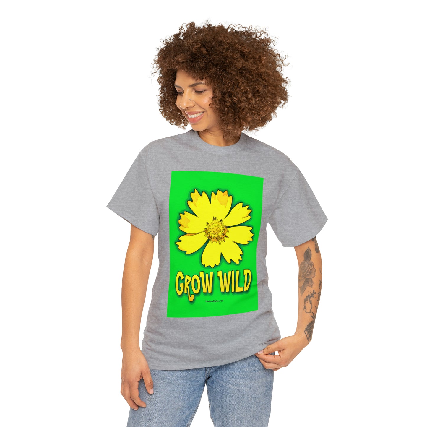 Grow Wild Unisex Heavy Cotton Tee