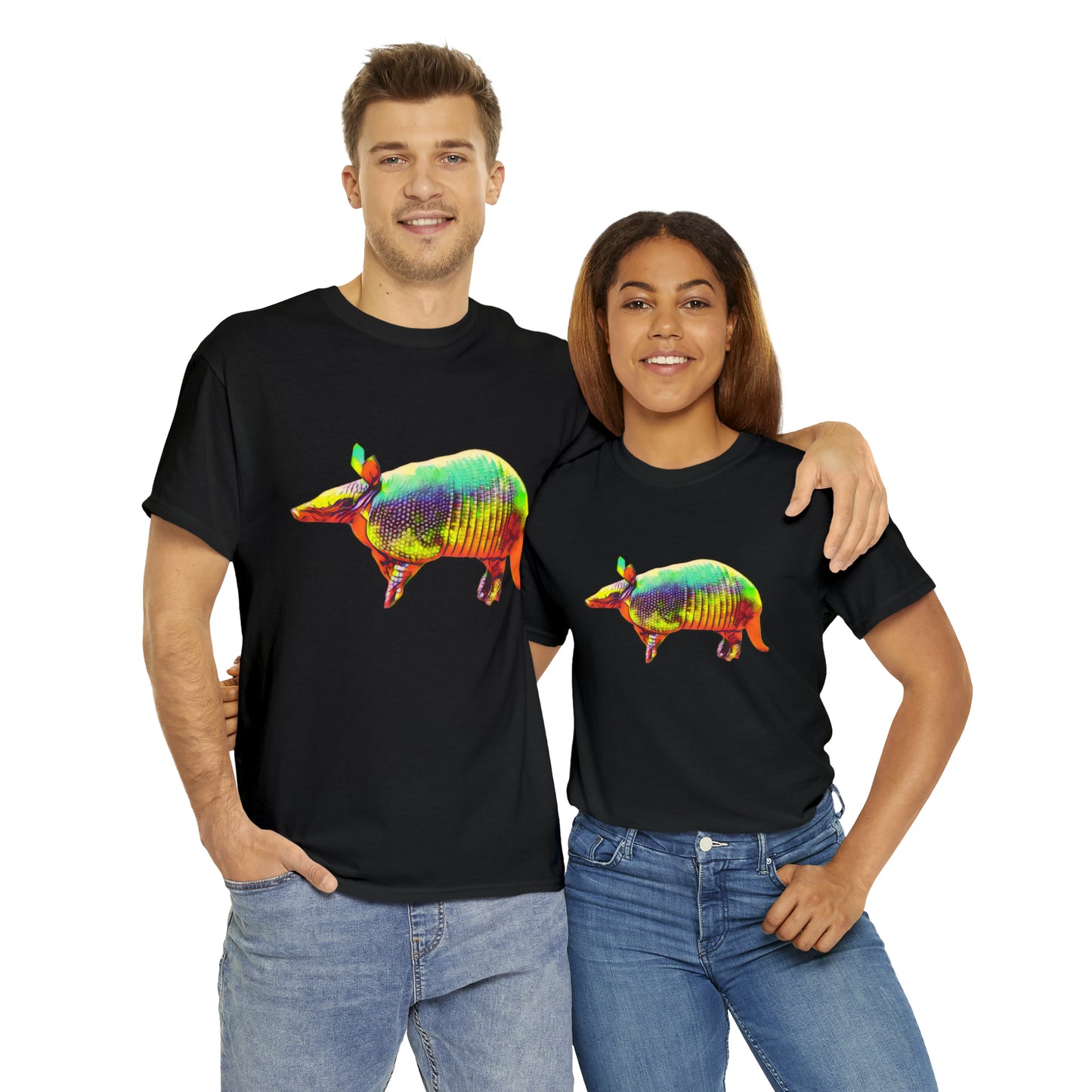 Golden Armadillo Unisex Heavy Cotton Tee