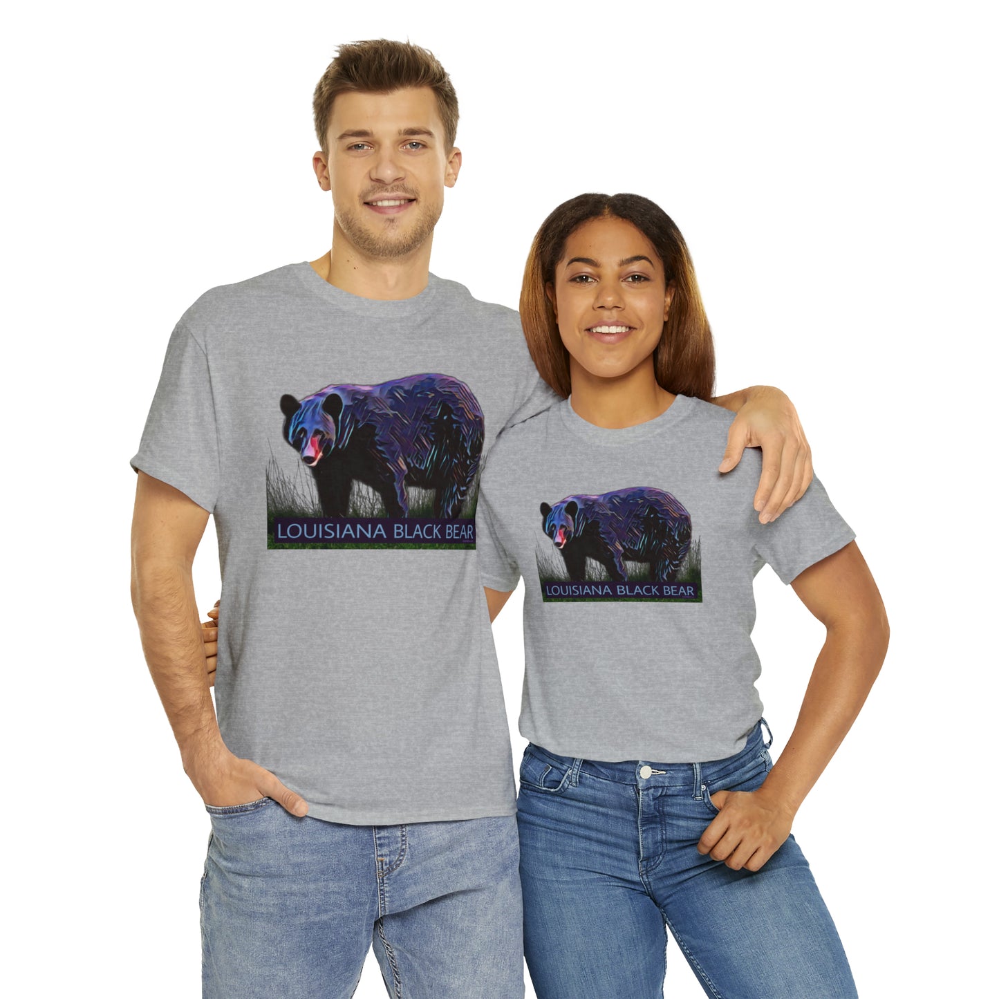 Louisiana Black Bear Unisex Heavy Cotton Tee