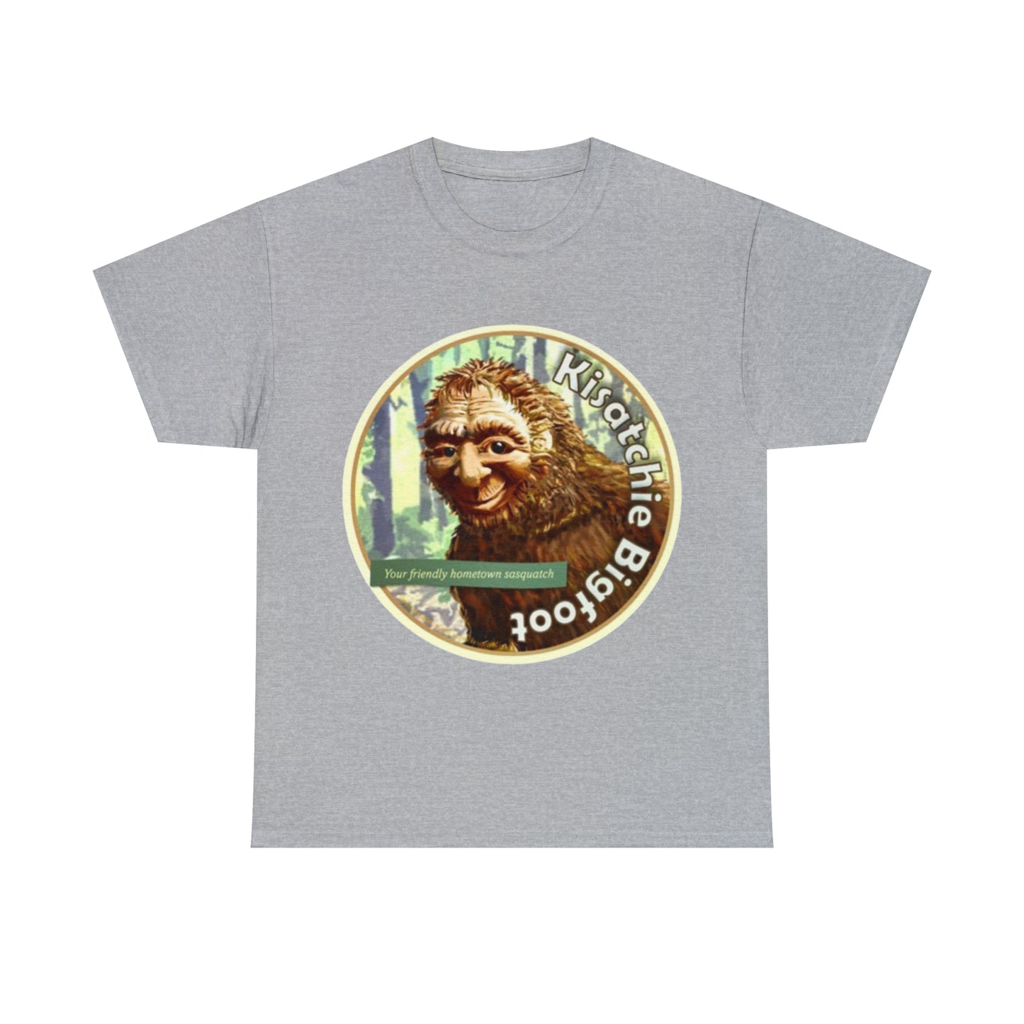 Kisatchie Bigfoot Unisex Heavy Cotton Tee