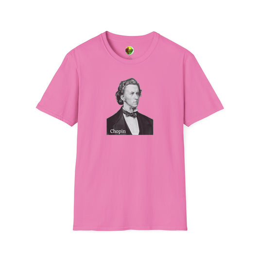 Chopin Unisex Softstyle T-Shirt - Perfect for Music Lovers
