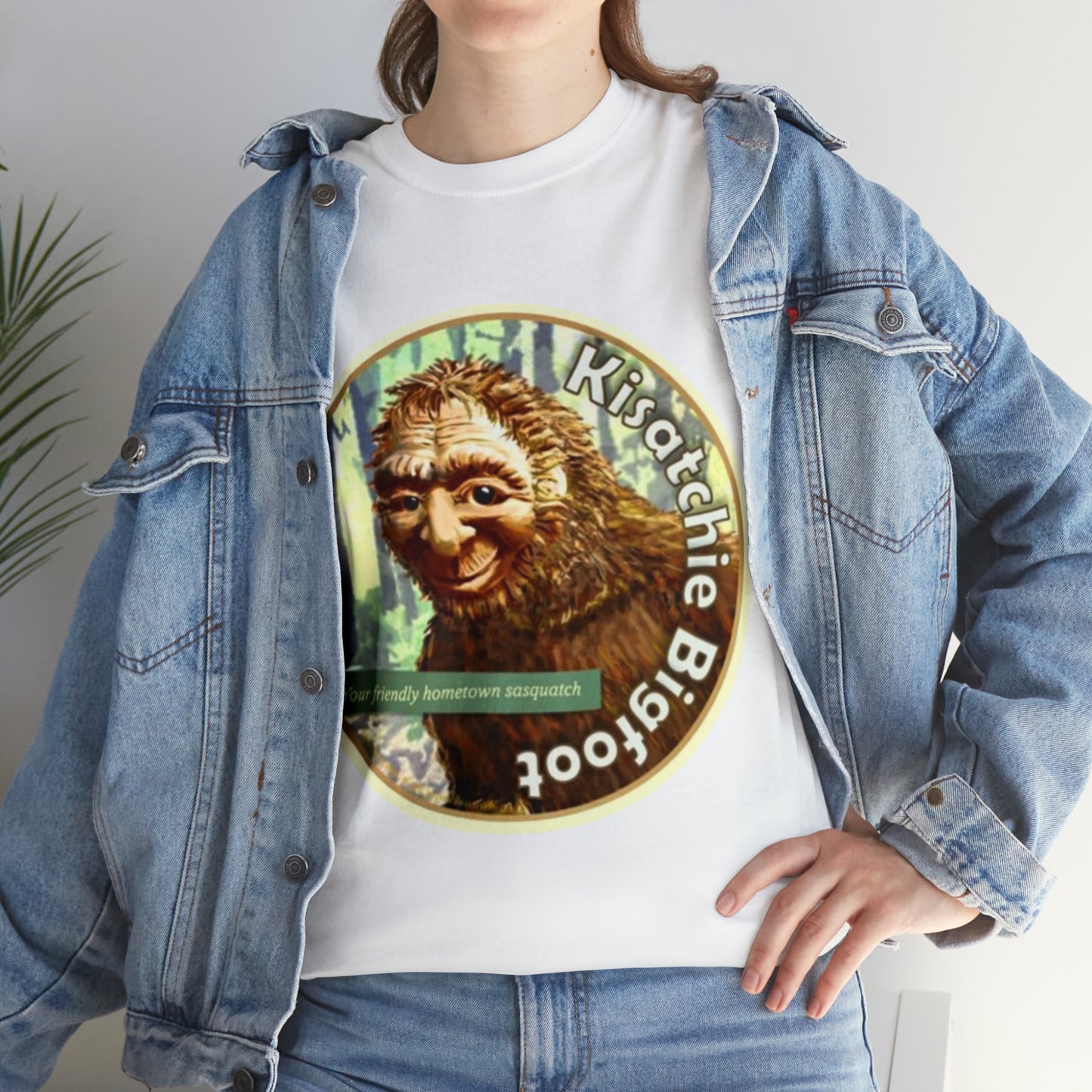 Kisatchie Bigfoot Unisex Heavy Cotton Tee