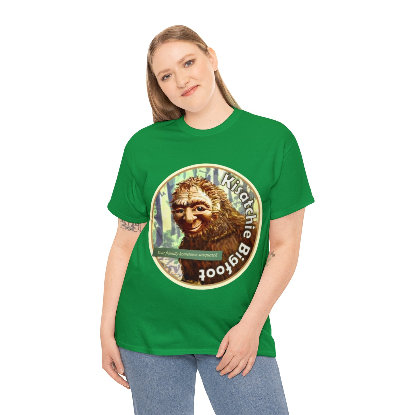 Kisatchie Bigfoot Unisex Heavy Cotton Tee