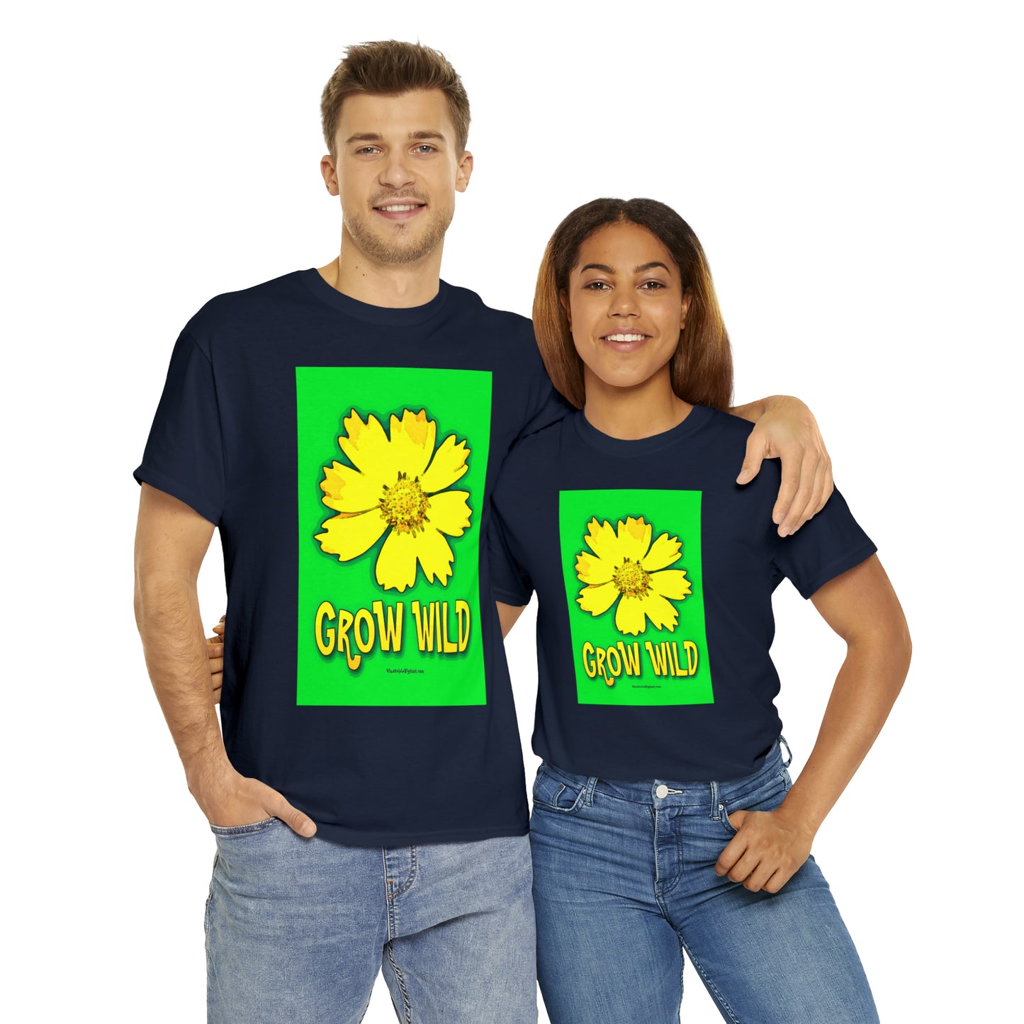 Grow Wild Unisex Heavy Cotton Tee