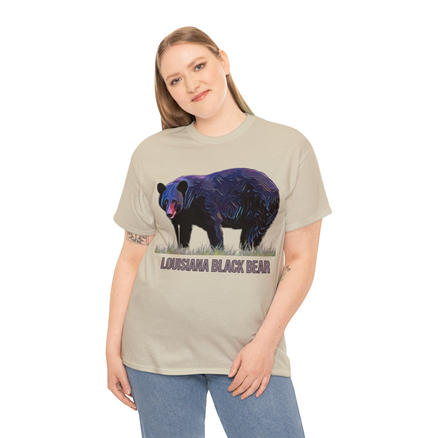 Louisiana Black Bear Unisex Heavy Cotton Tee