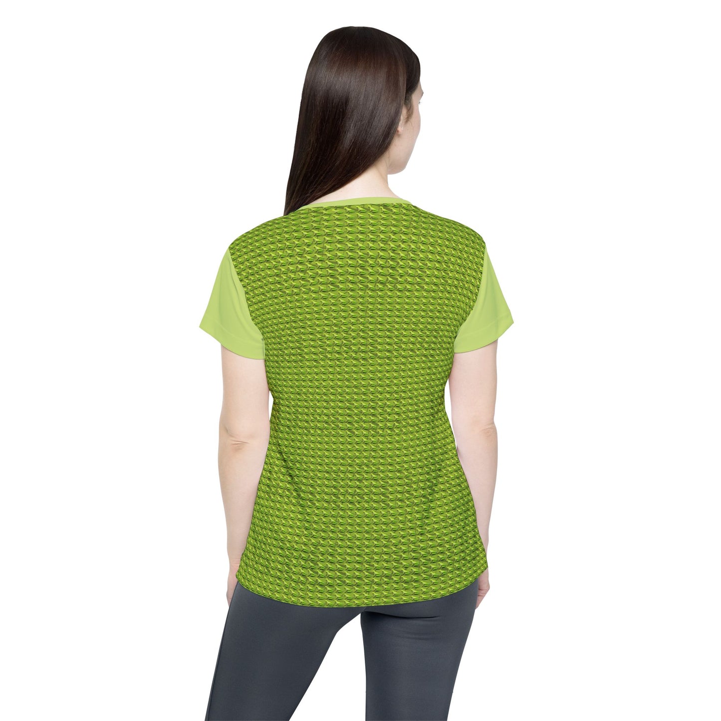 Women's Jersey — Kisatchie Tree Frog All-Over Print Sports Tee