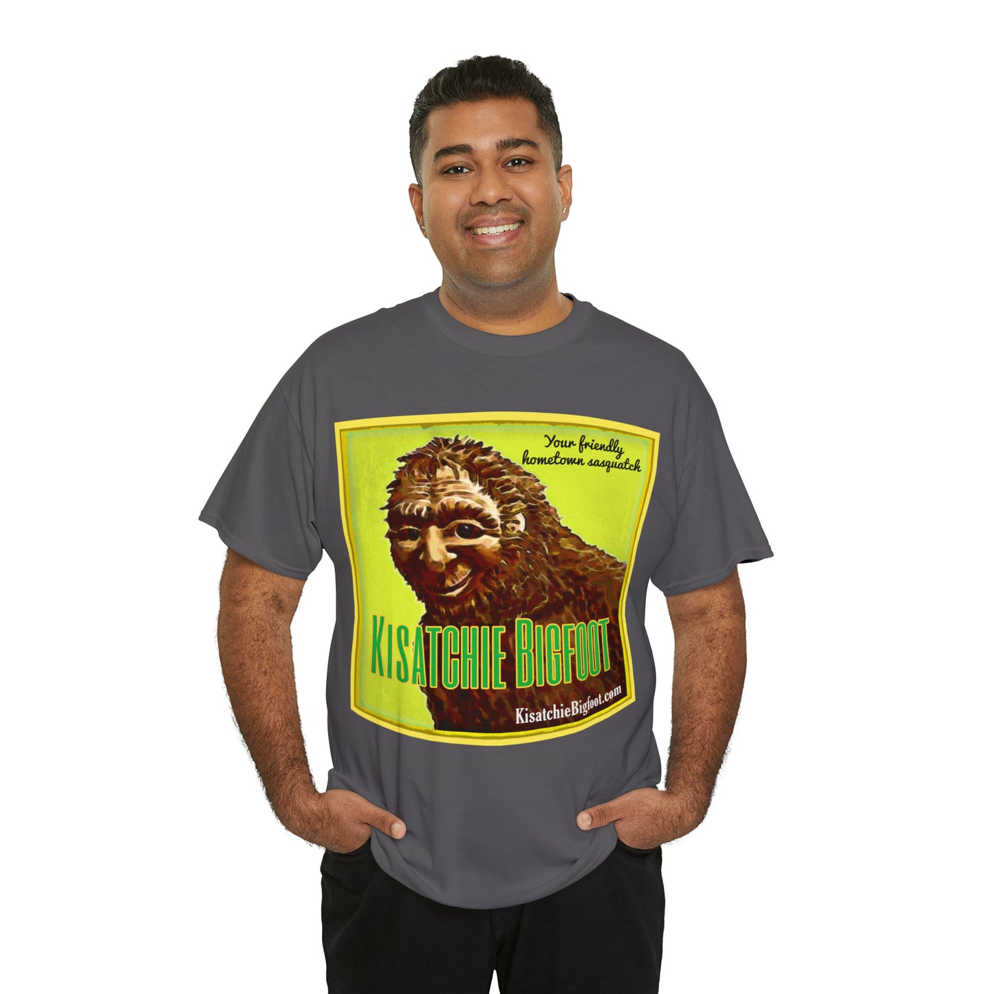 Kisatchie Bigfoot Unisex Heavy Cotton Tee