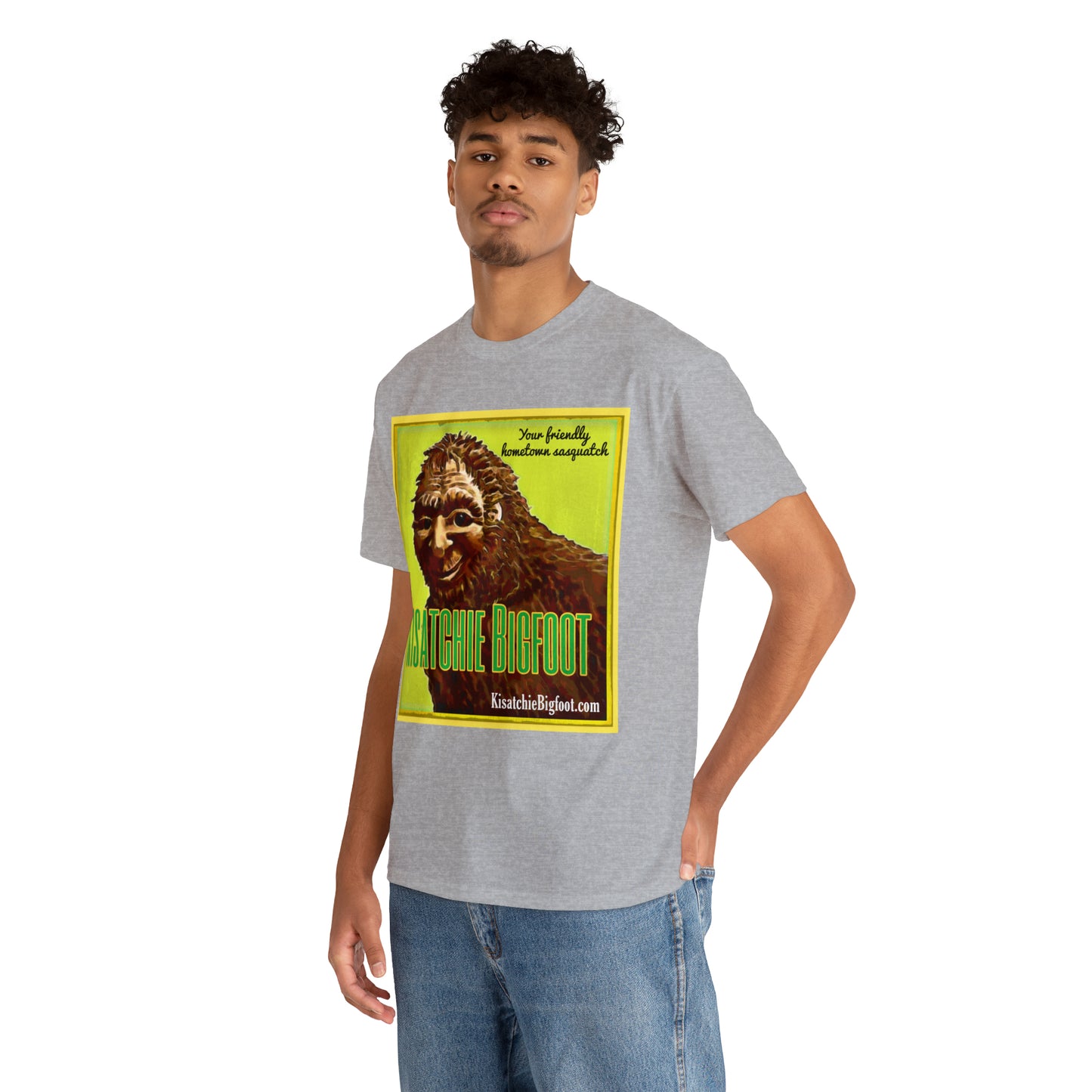 Kisatchie Bigfoot Unisex Heavy Cotton Tee