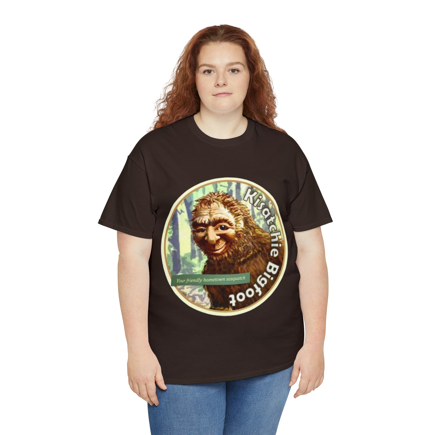 Kisatchie Bigfoot Unisex Heavy Cotton Tee