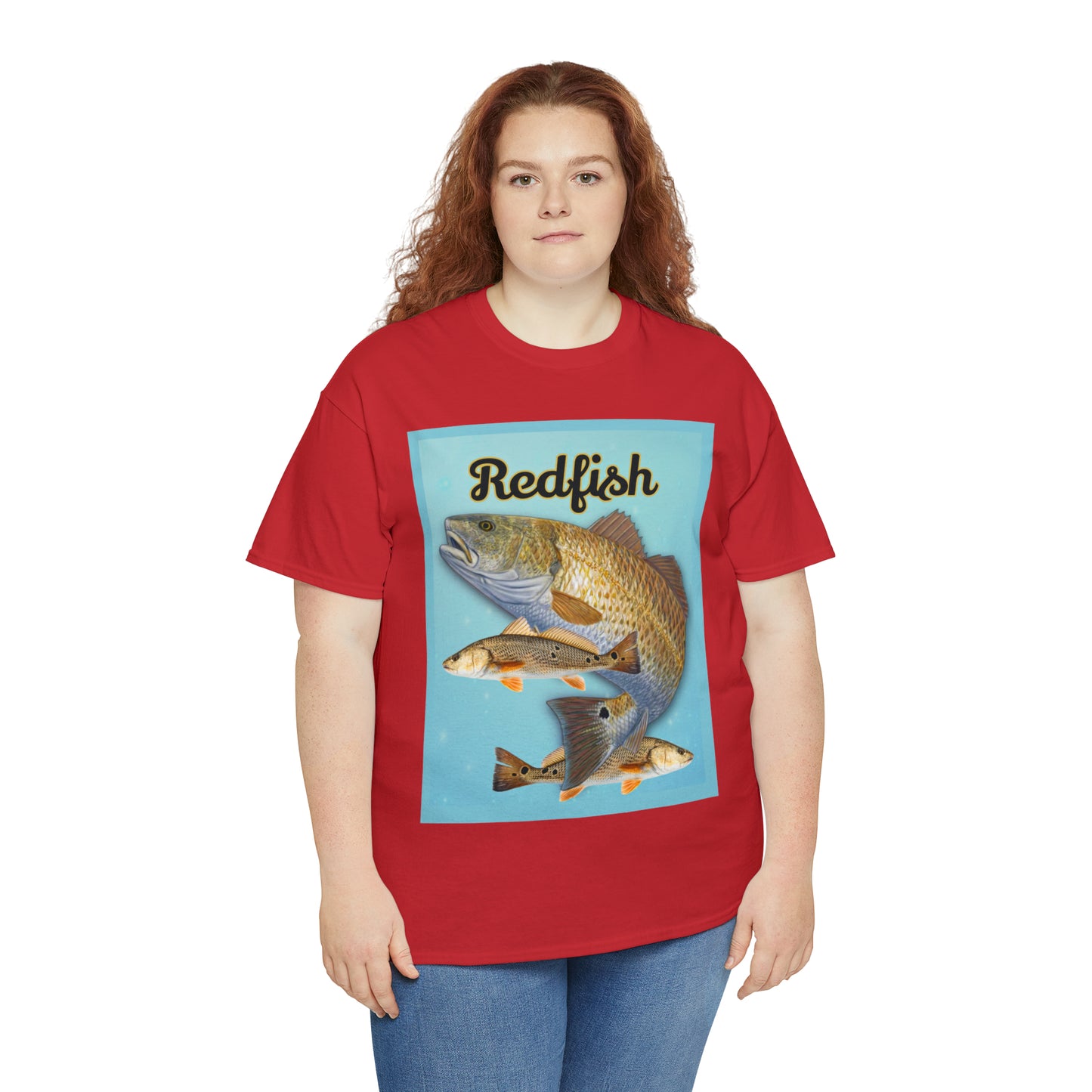 Redfish Unisex Heavy Cotton Tee