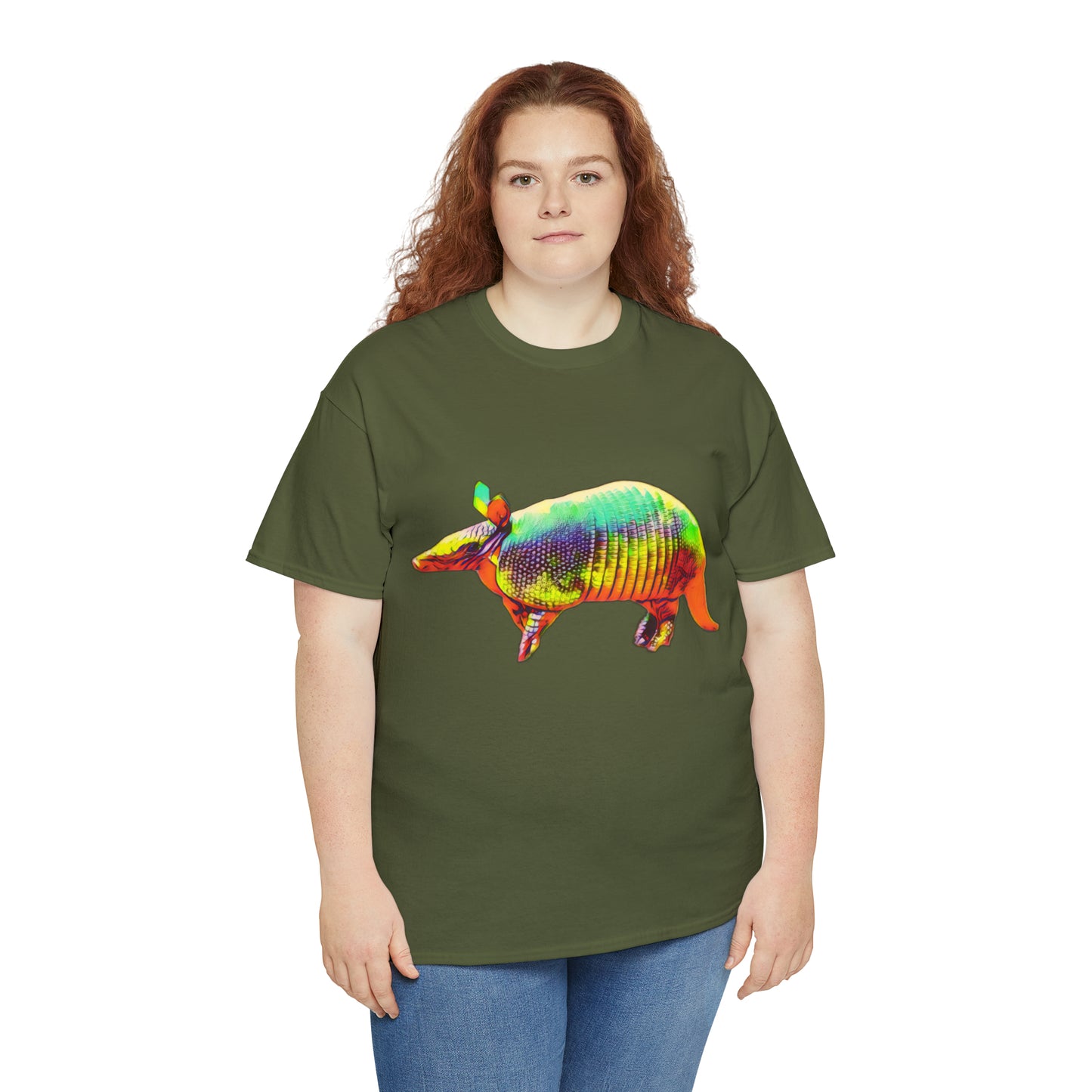 Golden Armadillo Unisex Heavy Cotton Tee