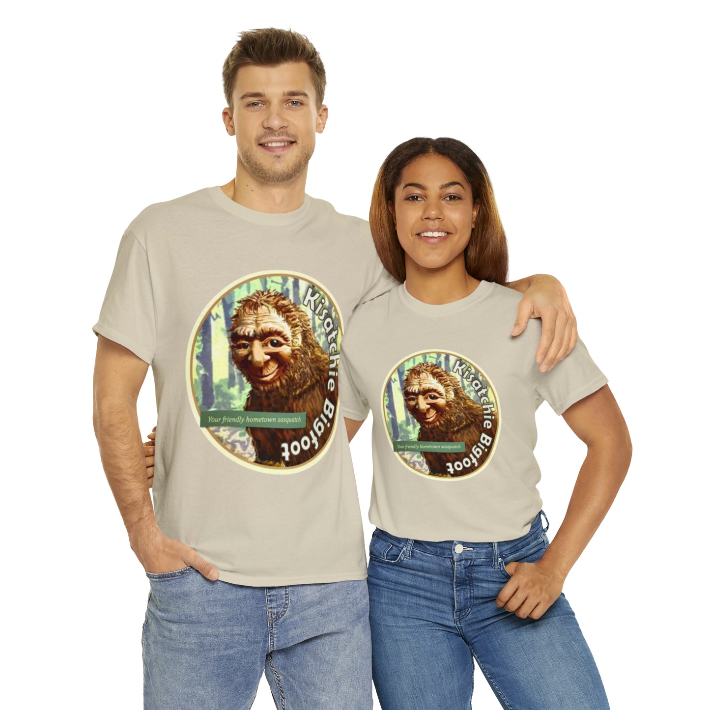 Kisatchie Bigfoot Unisex Heavy Cotton Tee