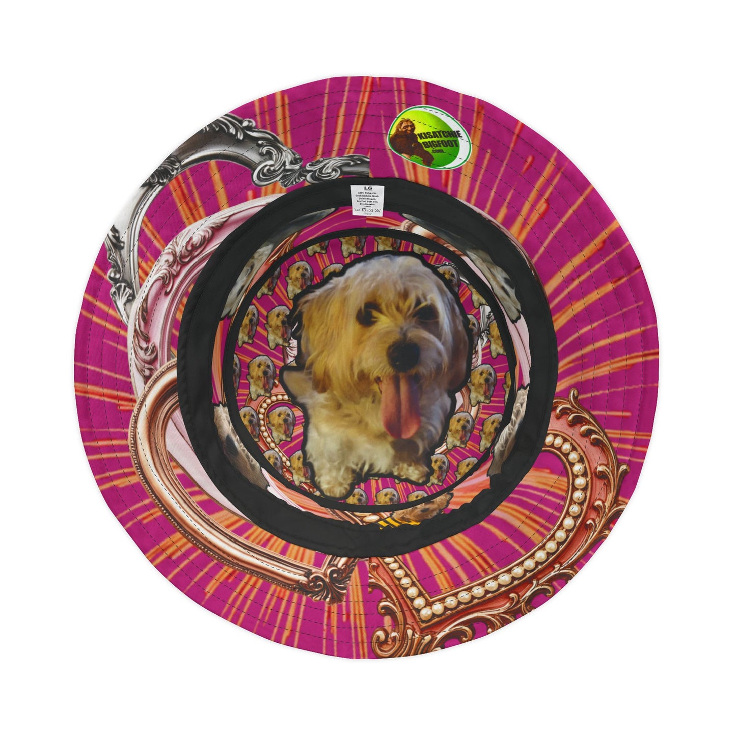 Phoebe Love Bucket Hat Pink