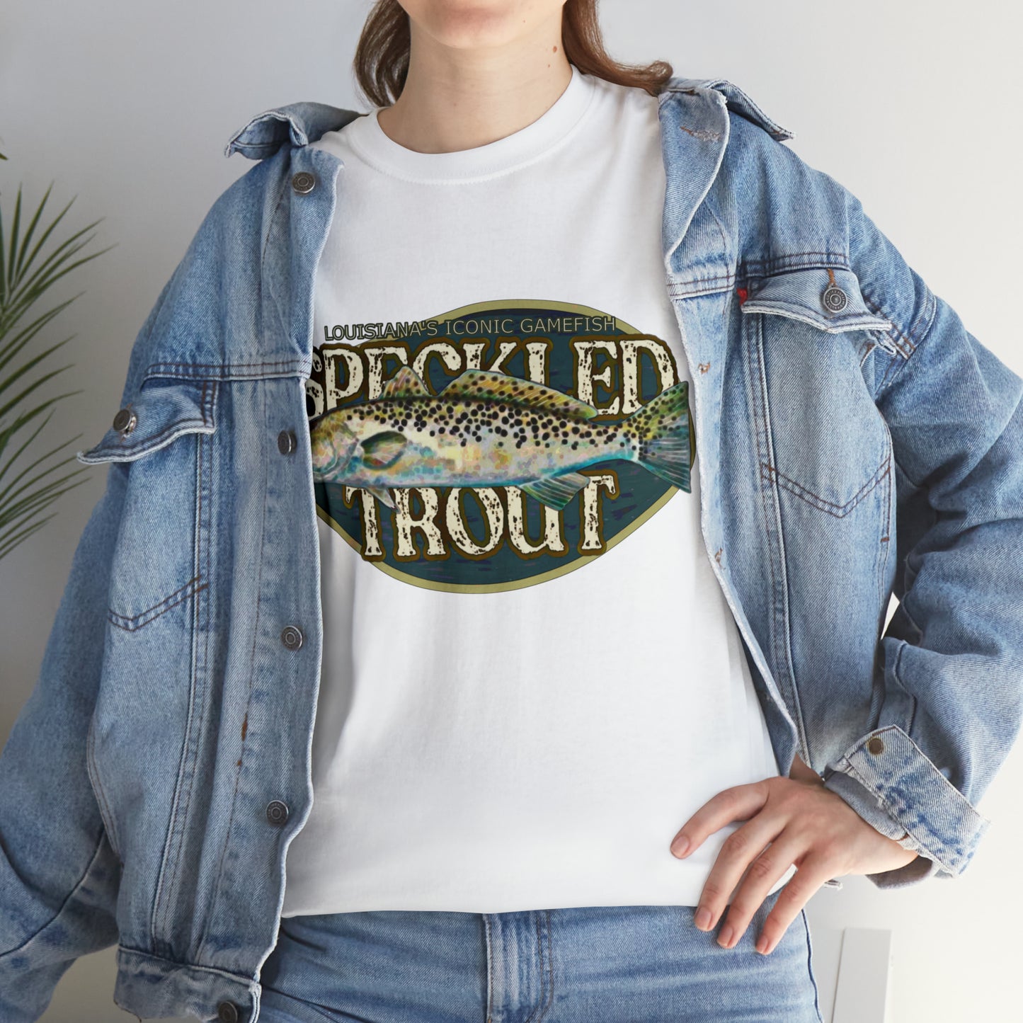 Speckled Trout Unisex Heavy Cotton Tee