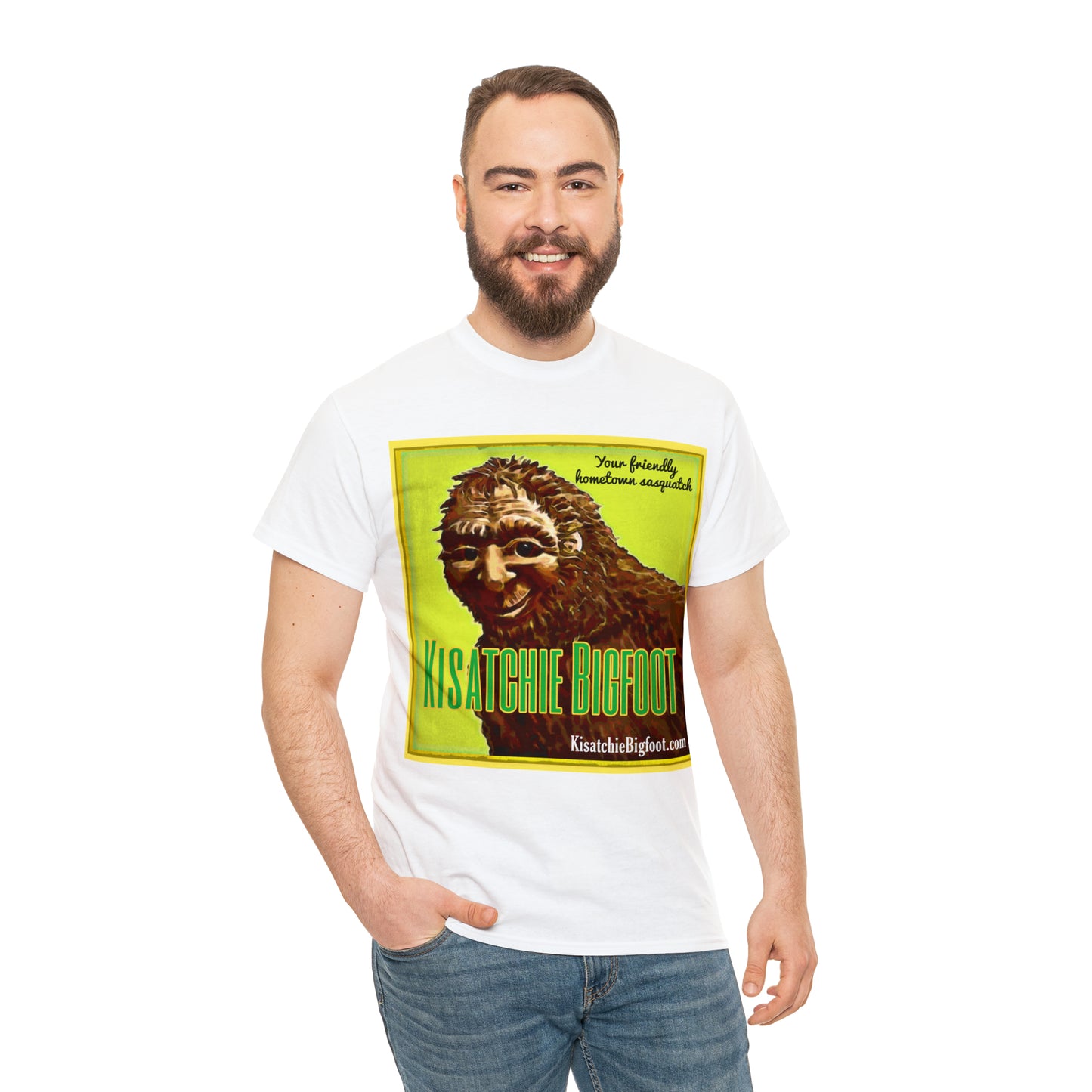 Kisatchie Bigfoot Unisex Heavy Cotton Tee