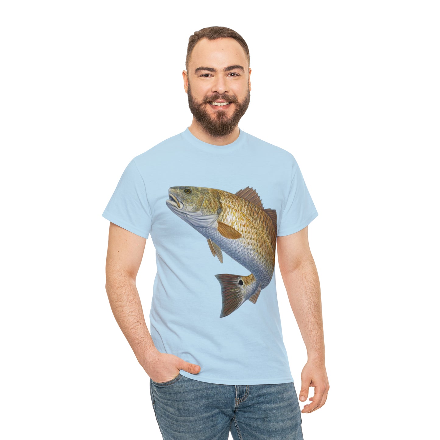 Redfish Unisex Heavy Cotton Tee