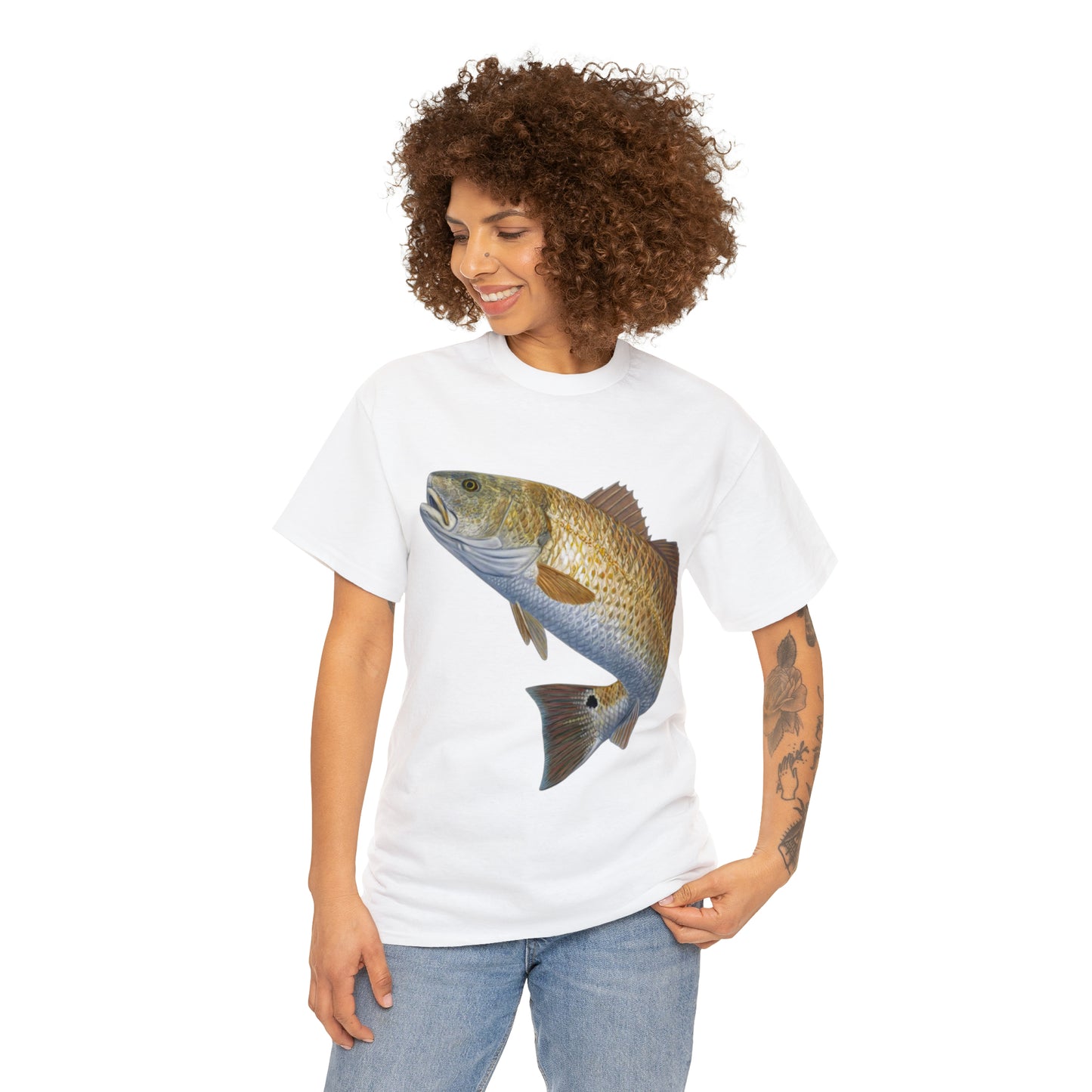 Redfish Unisex Heavy Cotton Tee