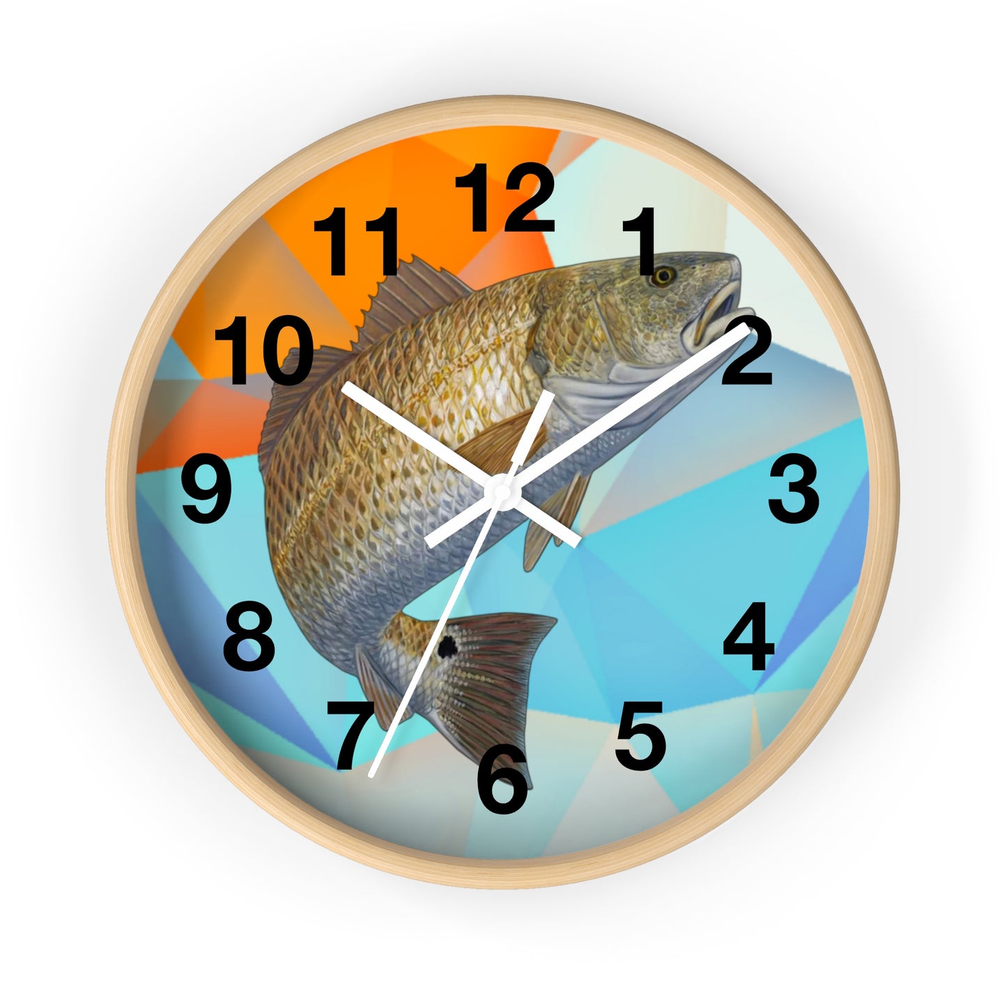 Louisiana Redfish Wall Clock