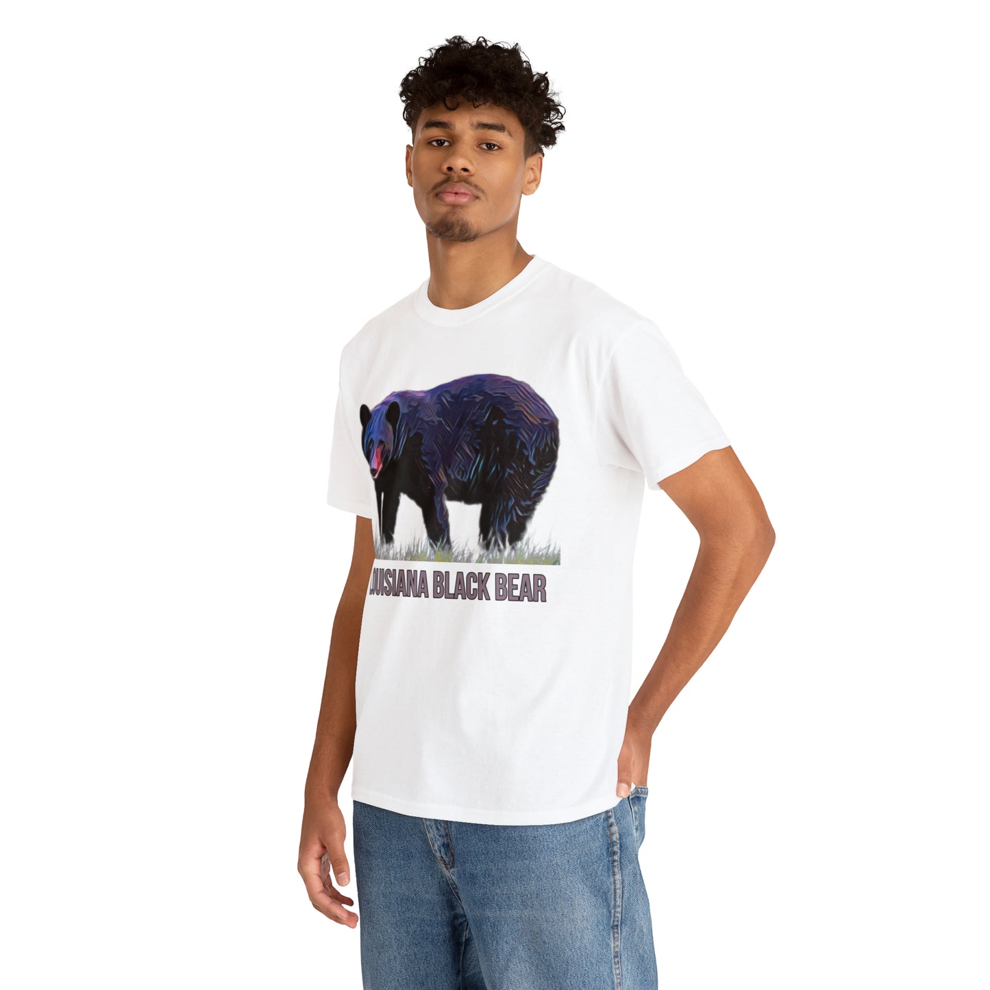 Louisiana Black Bear Unisex Heavy Cotton Tee