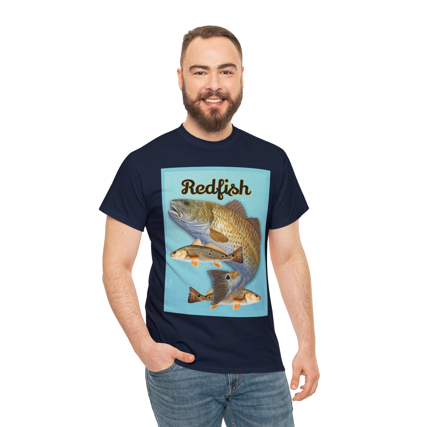 Redfish Unisex Heavy Cotton Tee