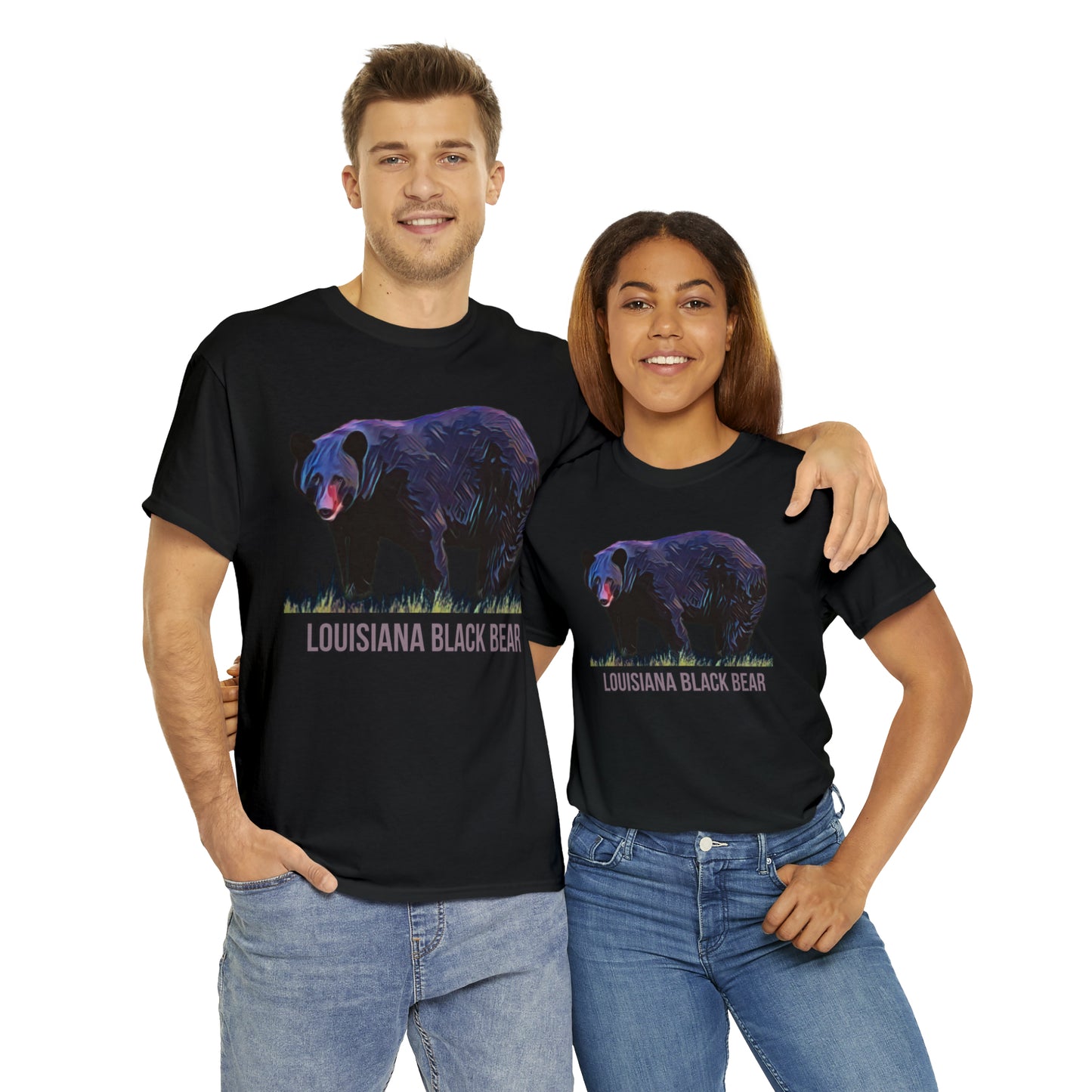 Louisiana Black Bear Unisex Heavy Cotton Tee