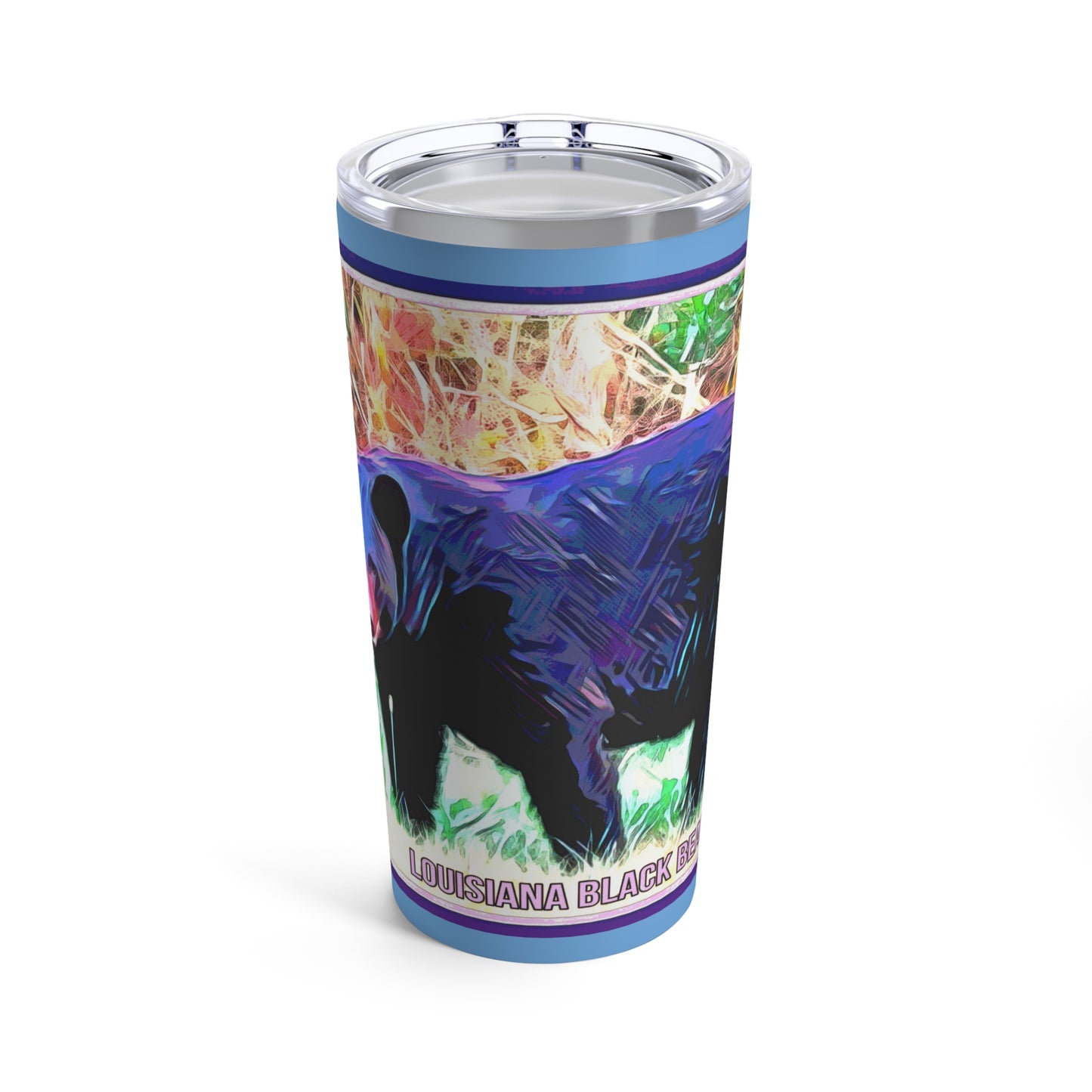 Louisiana Black Bear Tumbler 20oz