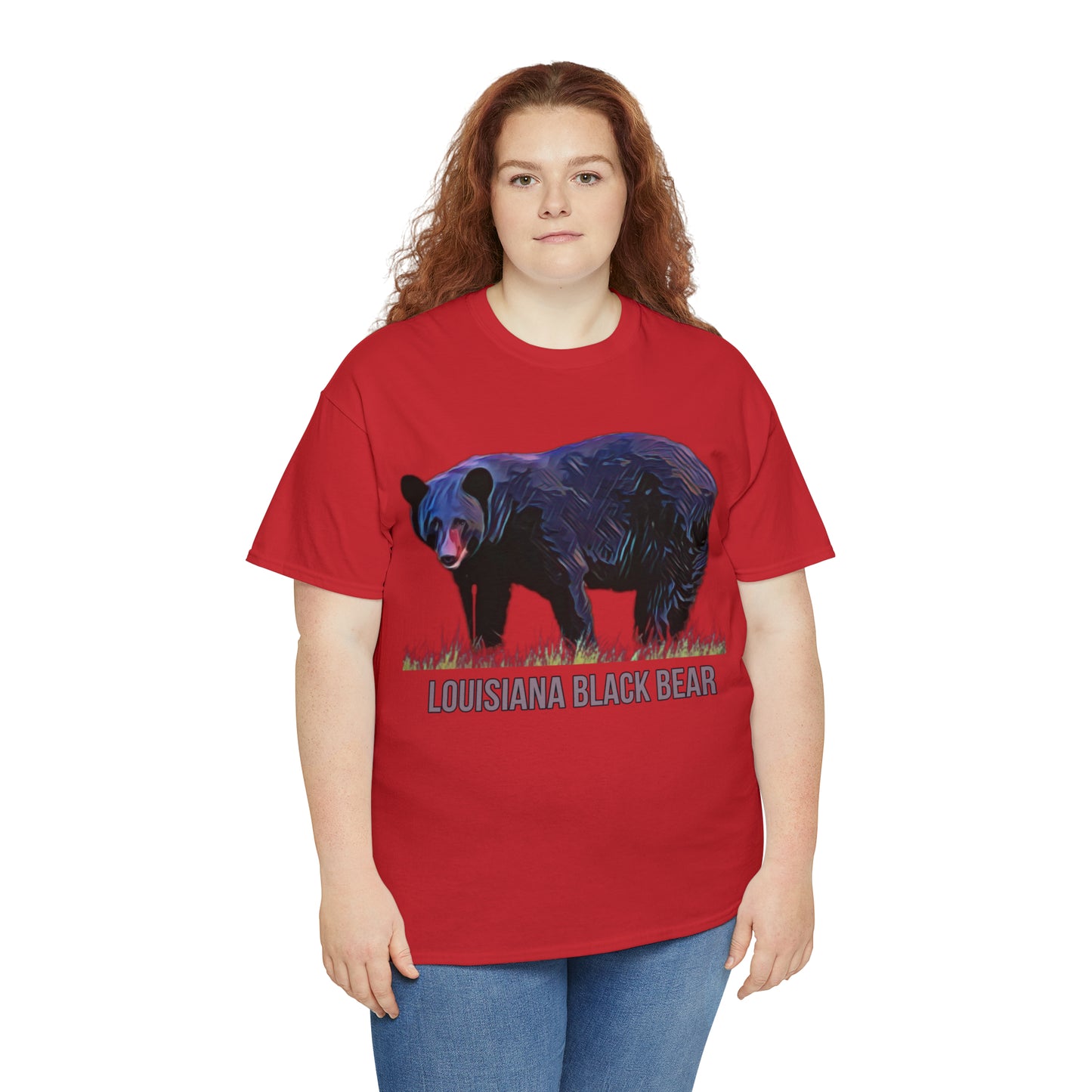 Louisiana Black Bear Unisex Heavy Cotton Tee