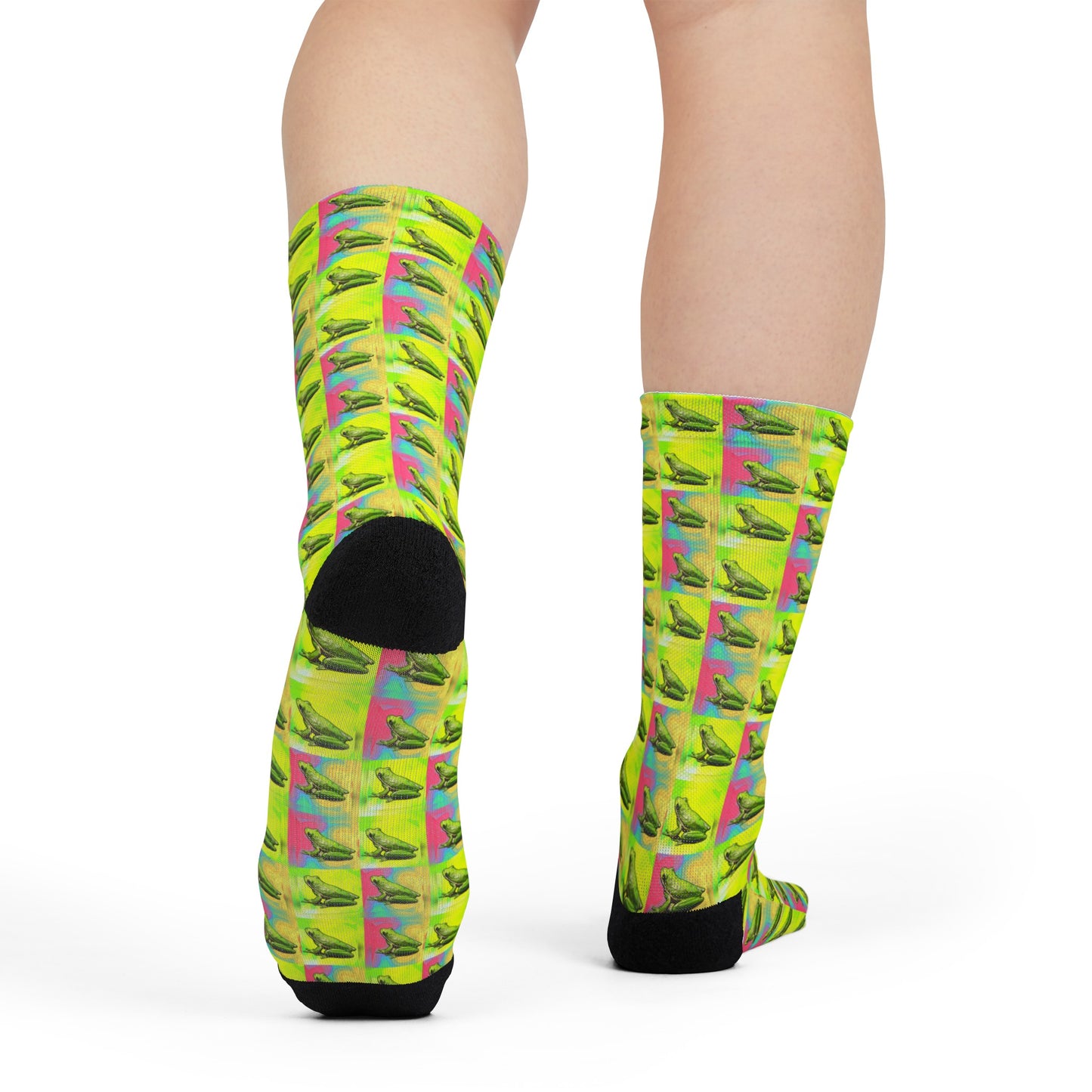 Tree Frogs Crew Socks