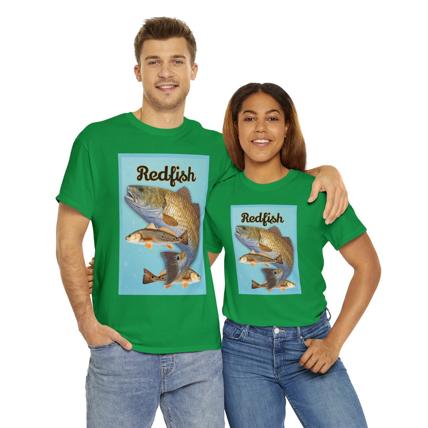 Redfish Unisex Heavy Cotton Tee