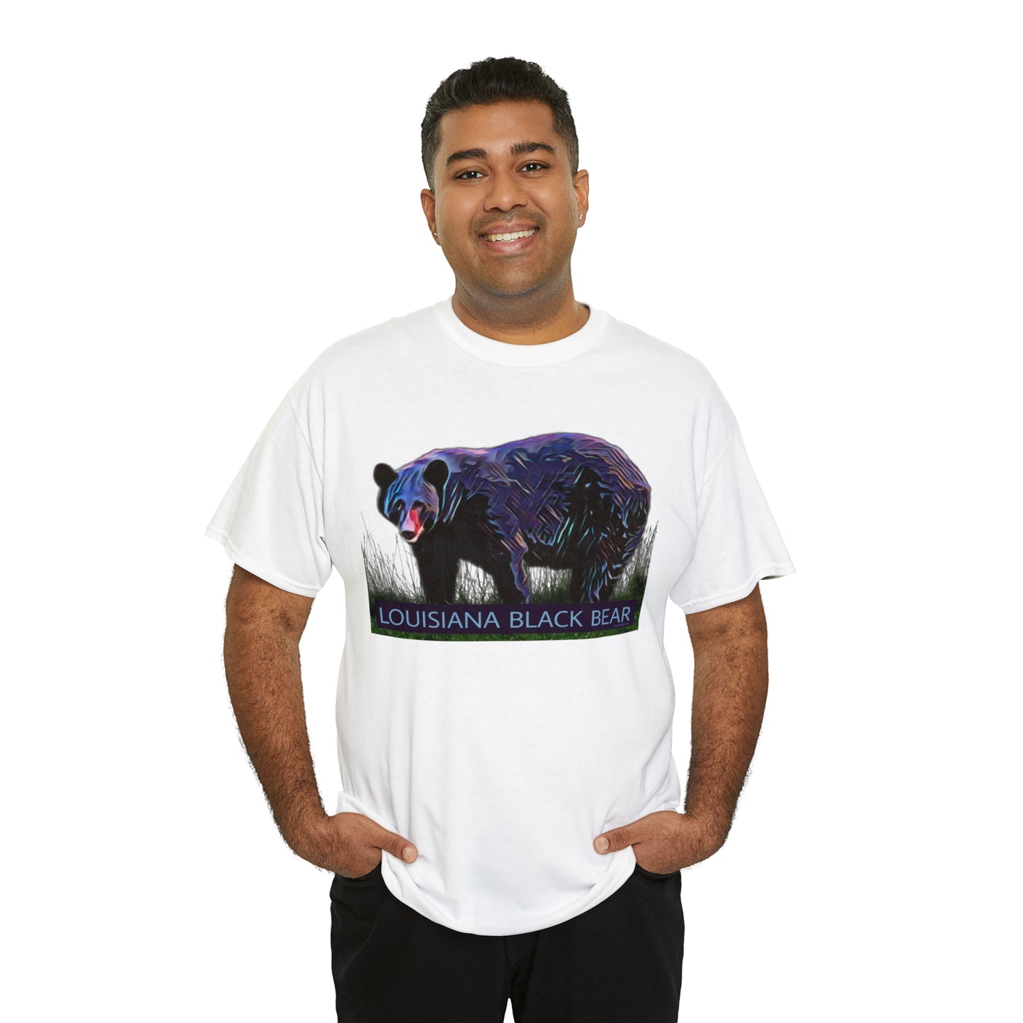 Louisiana Black Bear Unisex Heavy Cotton Tee