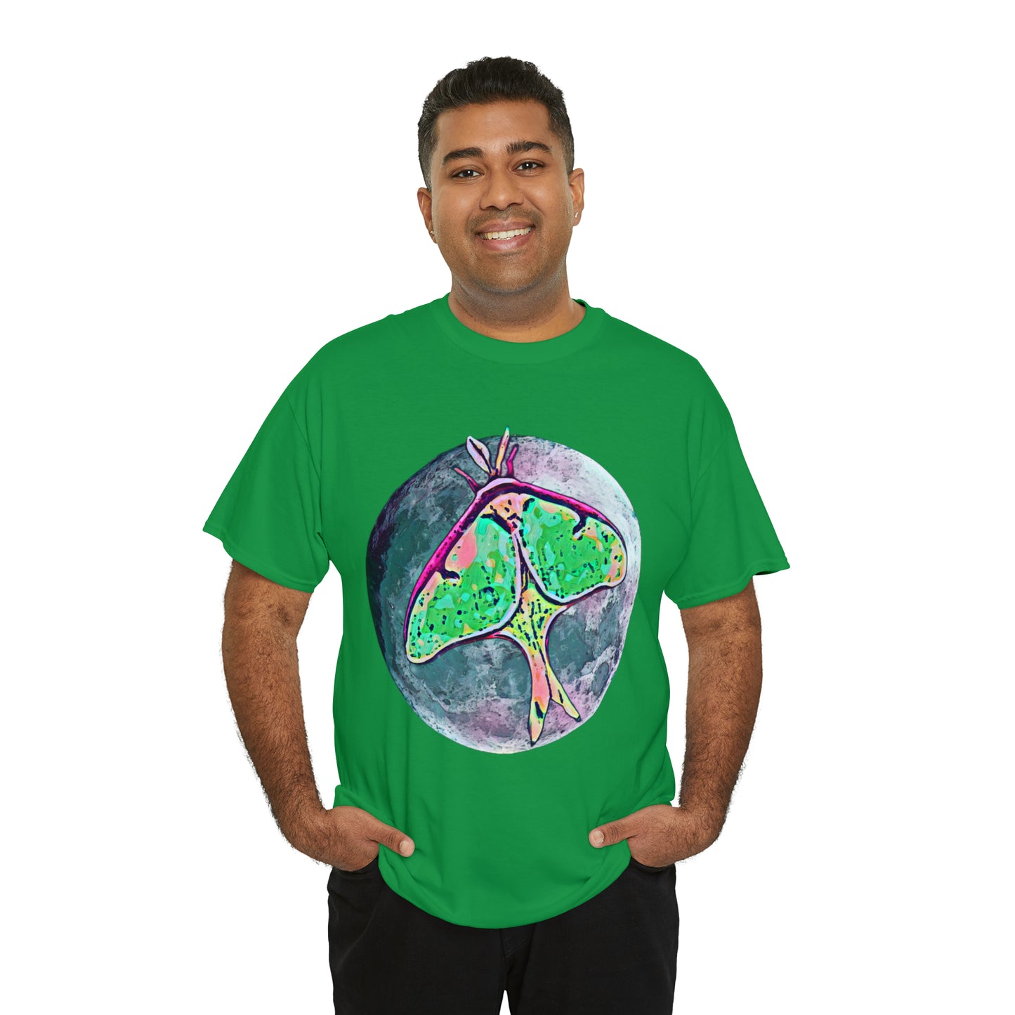 Luna Moth Unisex Heavy Cotton Tee