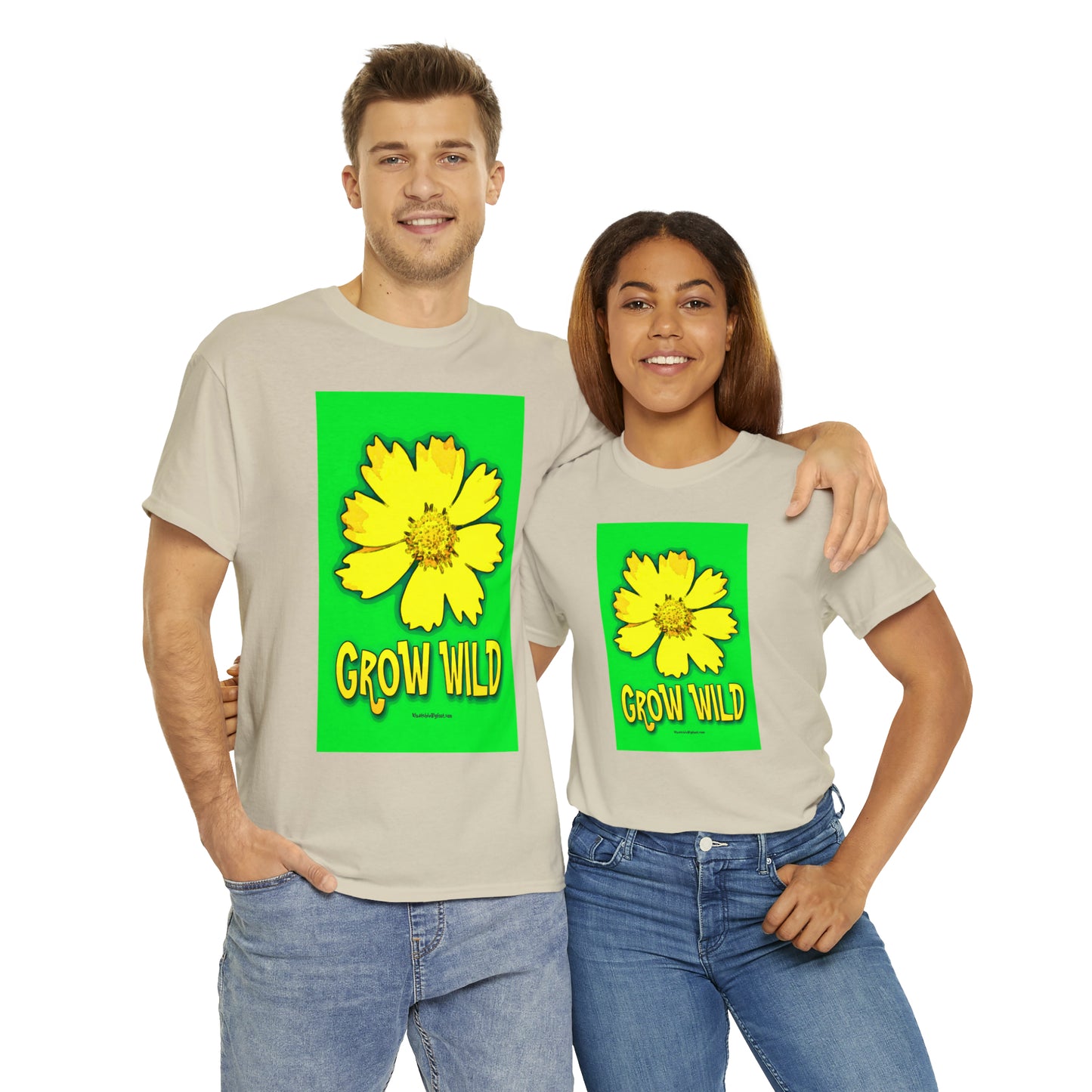 Grow Wild Unisex Heavy Cotton Tee