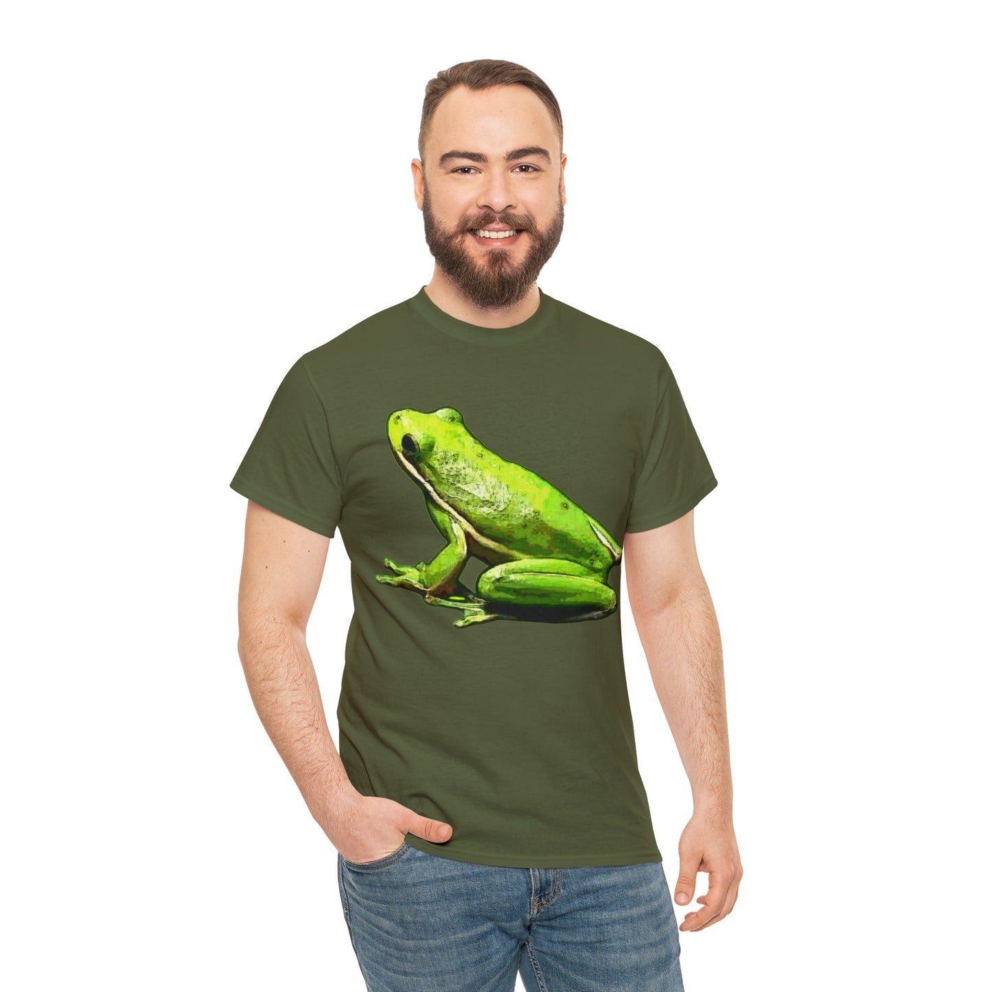 Tree Frog Unisex Heavy Cotton Tee