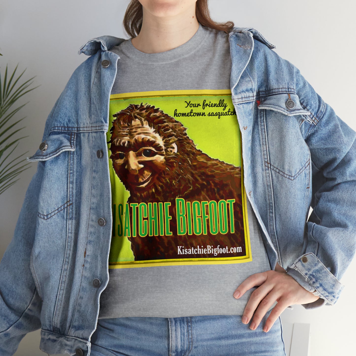 Kisatchie Bigfoot Unisex Heavy Cotton Tee