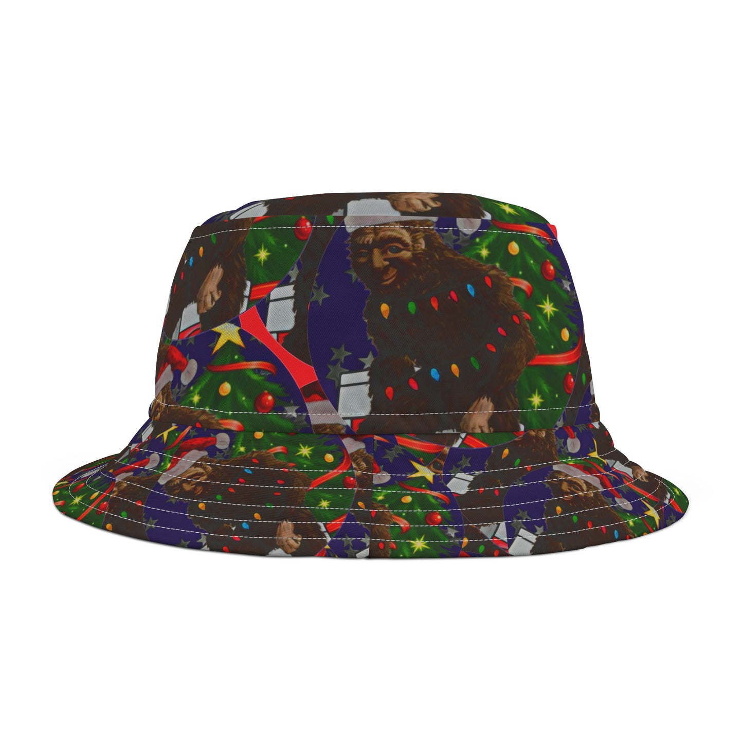 Santa Bigfoot Bucket Hat