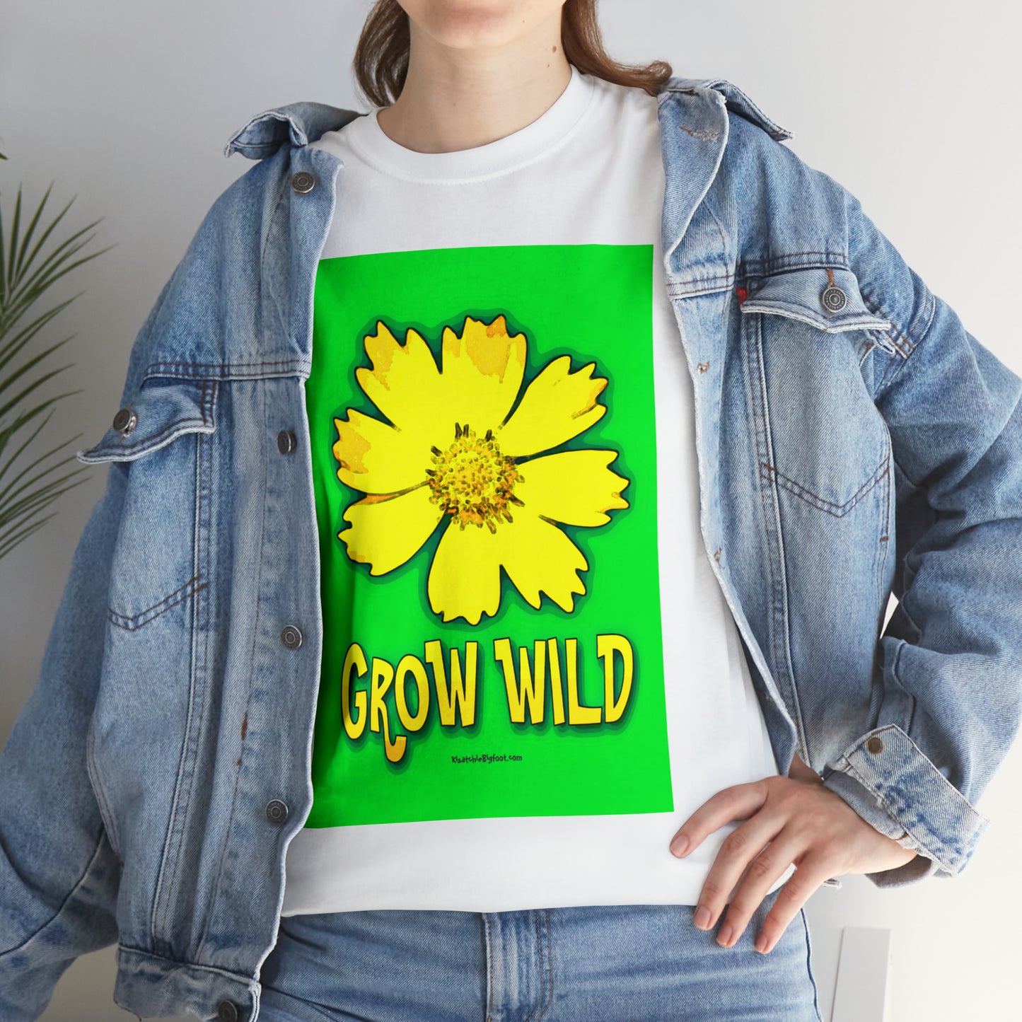 Grow Wild Unisex Heavy Cotton Tee