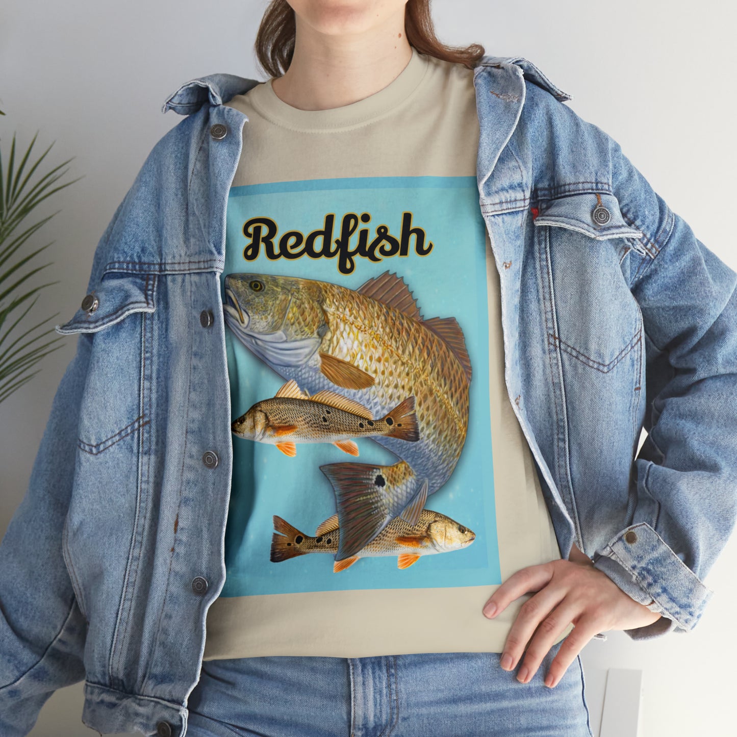 Redfish Unisex Heavy Cotton Tee