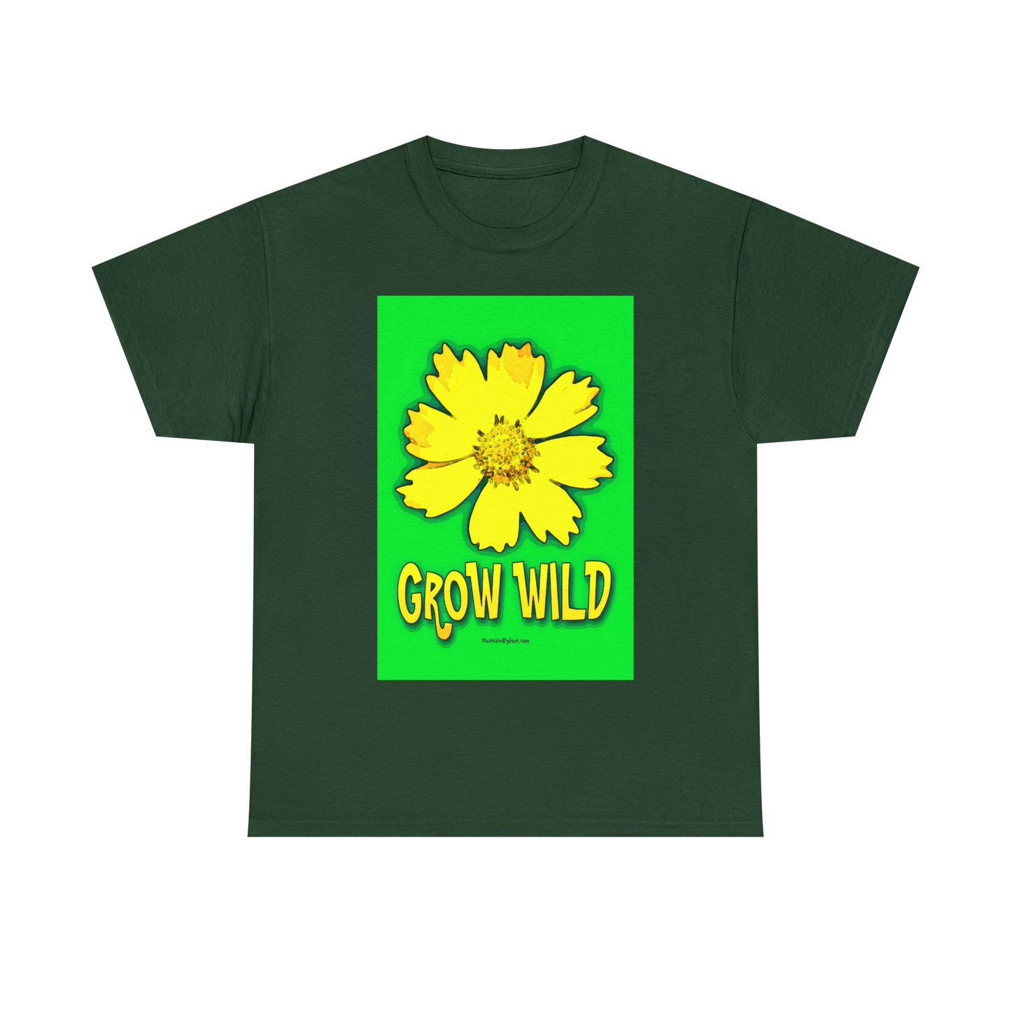 Grow Wild Unisex Heavy Cotton Tee