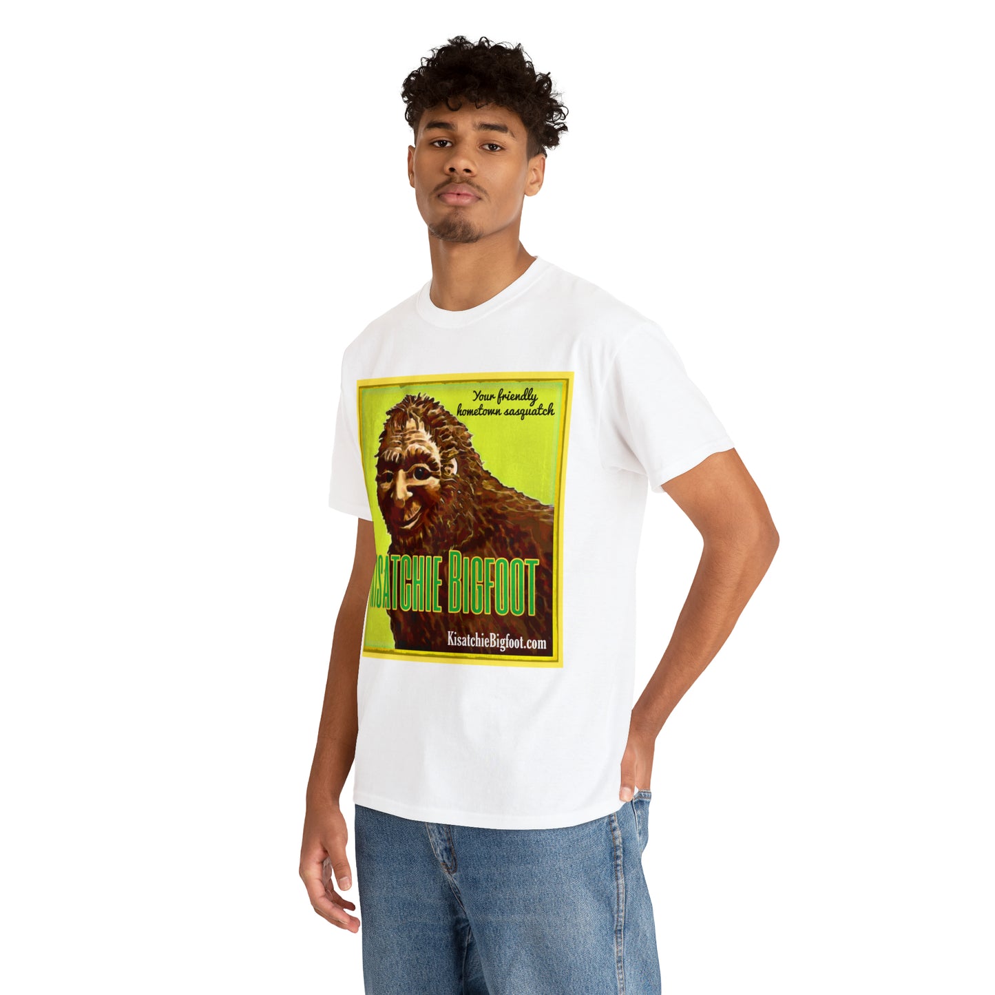 Kisatchie Bigfoot Unisex Heavy Cotton Tee