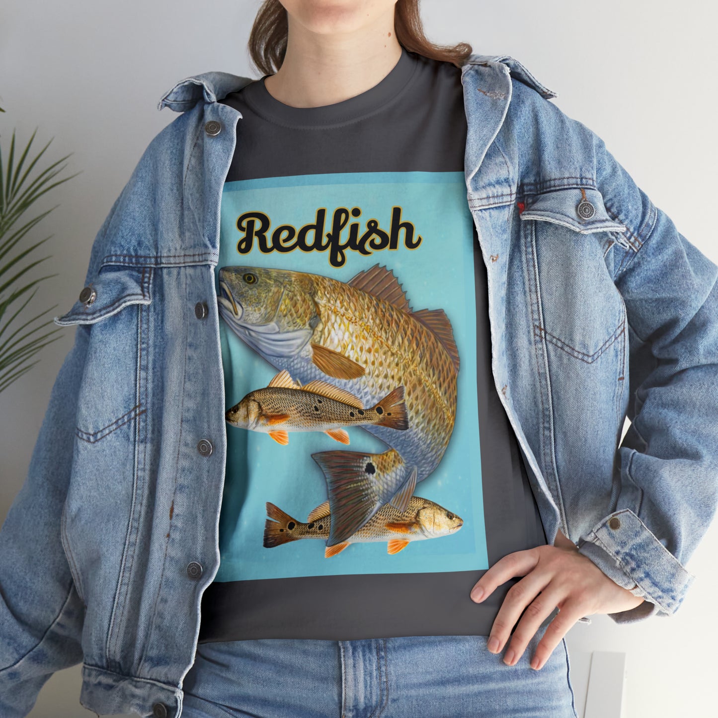 Redfish Unisex Heavy Cotton Tee