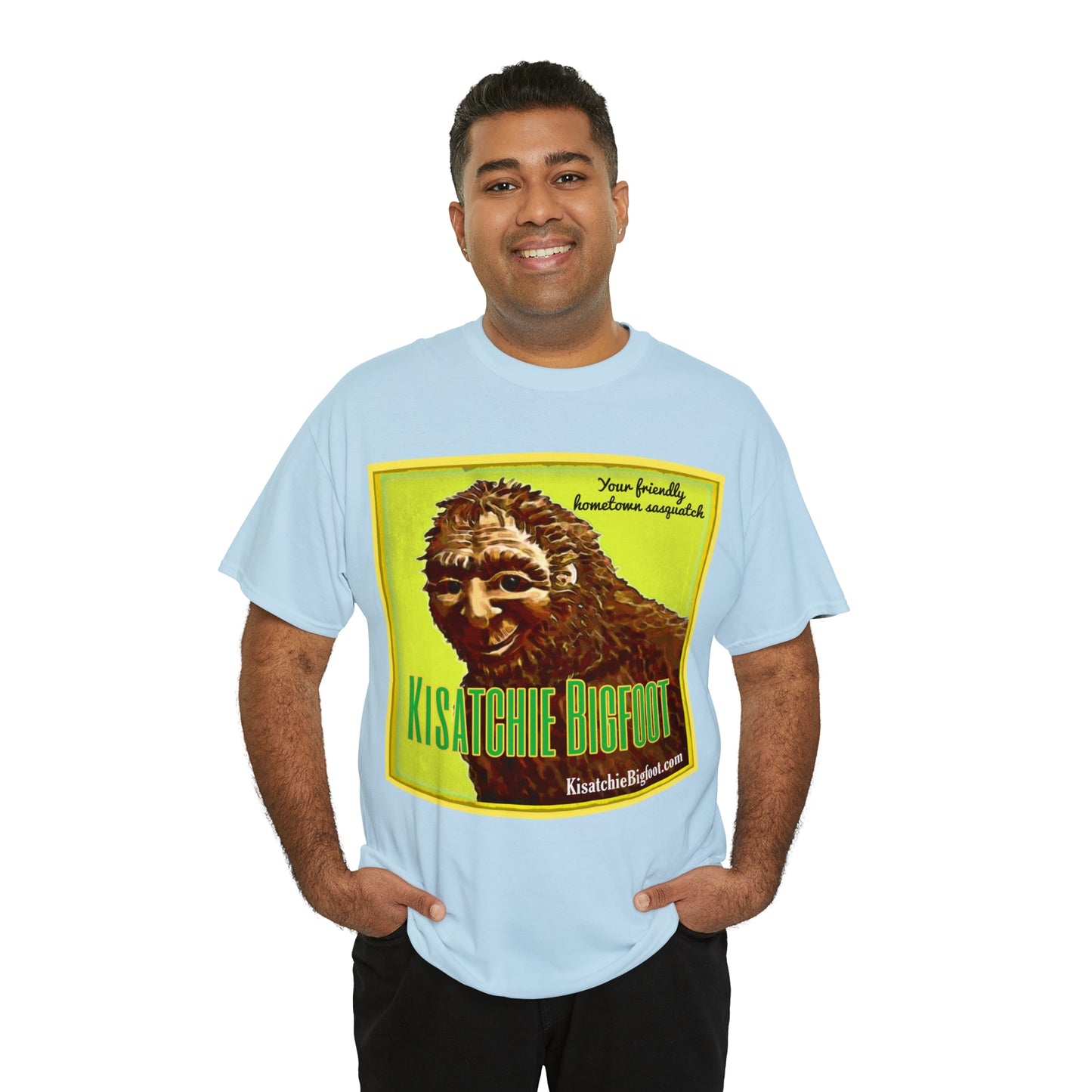 Kisatchie Bigfoot Unisex Heavy Cotton Tee