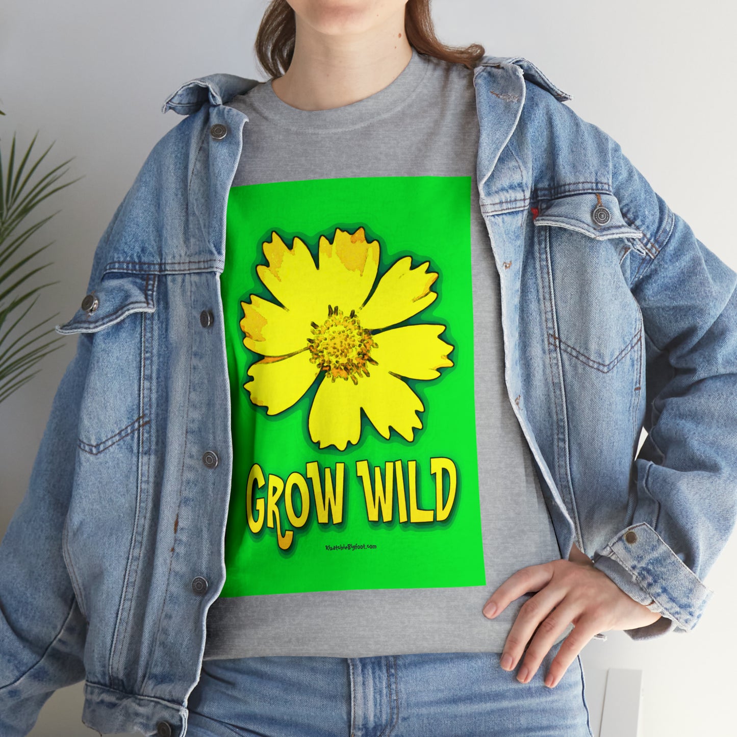 Grow Wild Unisex Heavy Cotton Tee