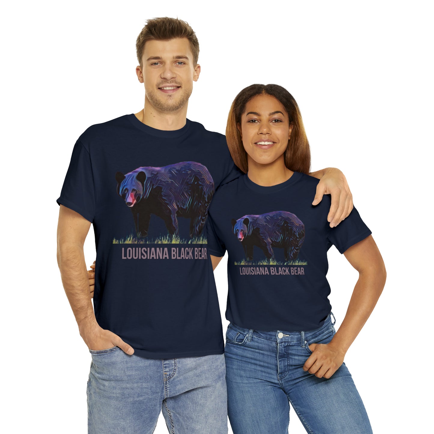 Louisiana Black Bear Unisex Heavy Cotton Tee