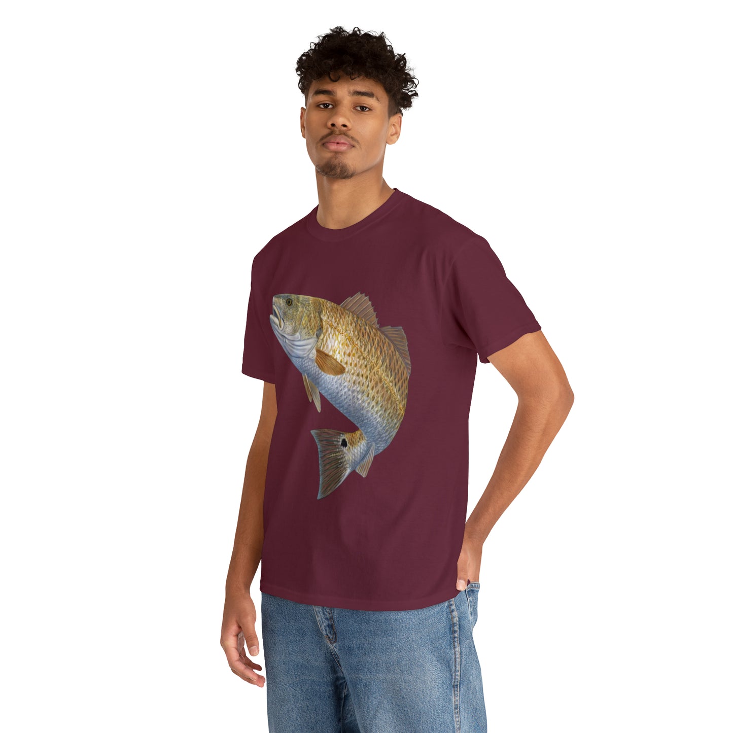 Redfish Unisex Heavy Cotton Tee